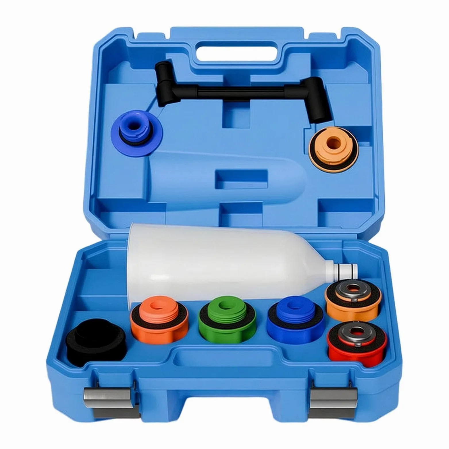 Embudo De Motor Kit vertido rápido y ajuste hermético con estuche | Embudos cambio vehículo Para Taller, Carretera, Propietarios, Conductores