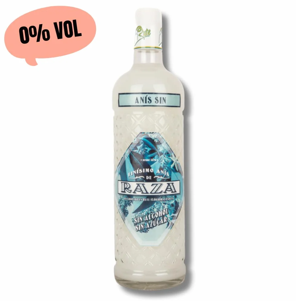 Anís SIN Alcohol y SIN Ázucar, Bebida Tradicional Familiar, 1L