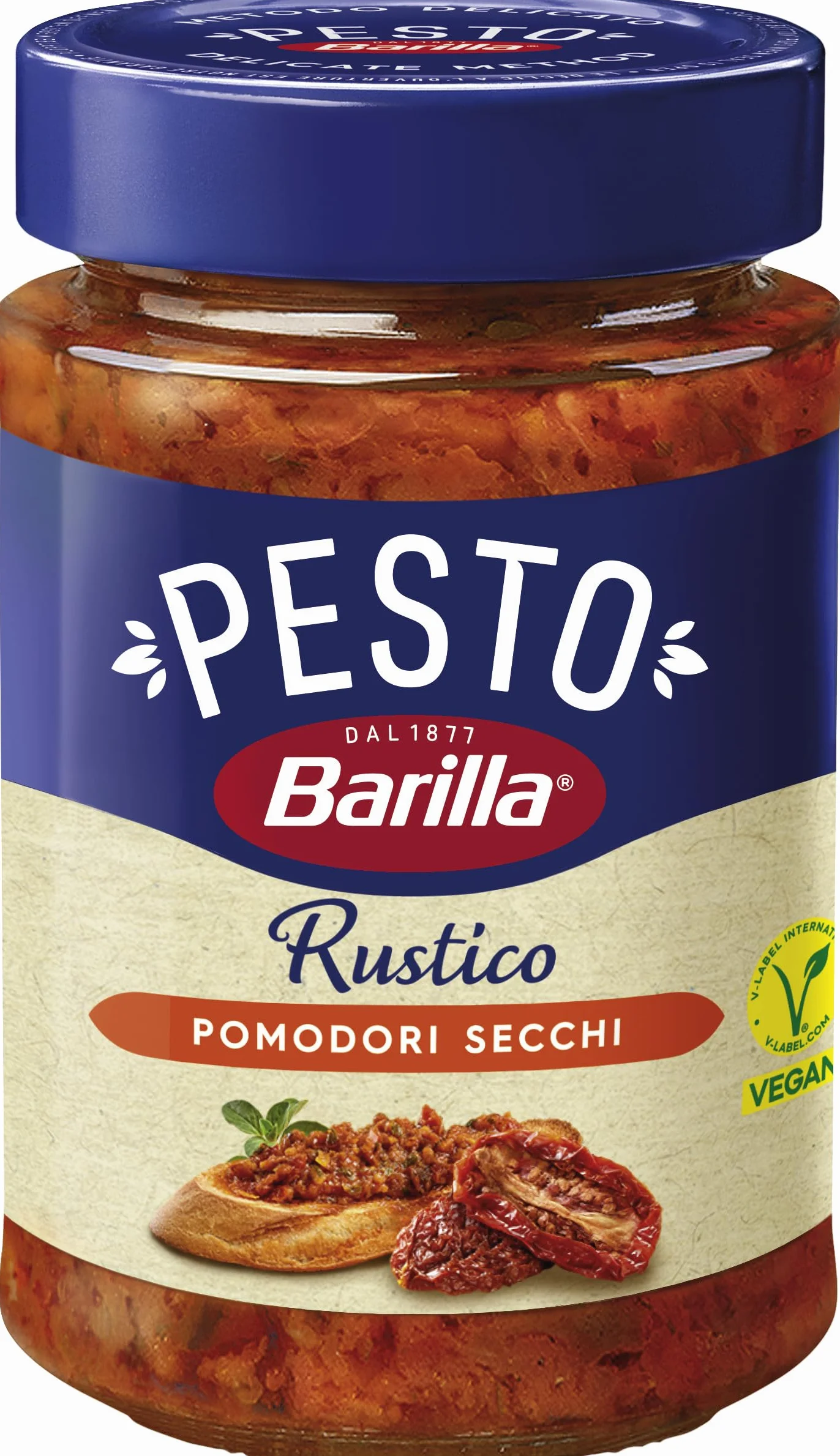 Barilla Pesto Rustico de Tomates Secos 200g