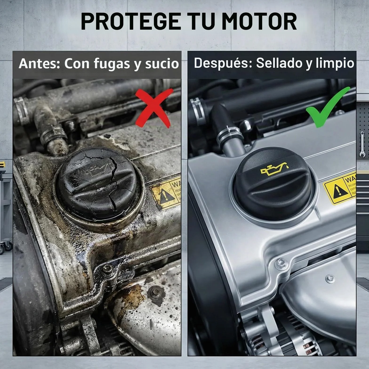 Tapón De Llenado De Aceite De Motor De Alta Calidad - Compatible Con Citroën C2, C3, C4, Xsara Y Peugeot 207, 208, 301, 308, 508, 2008, 3008, 5008, Durabilidad Óptima
