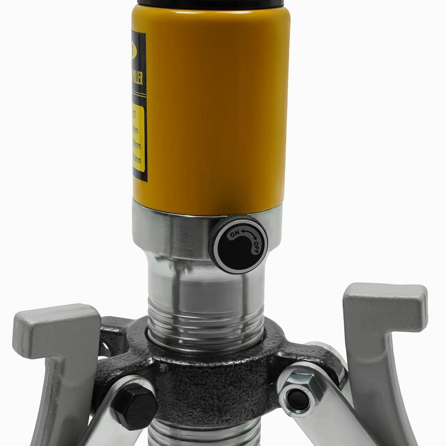 15T - Extractor de engranajes hidráulico, 300 mm, alcance máximo, extractor hidráulico de 2 o 3 mordazas para el desmontaje de cojinetes, mantenimiento del equipo
