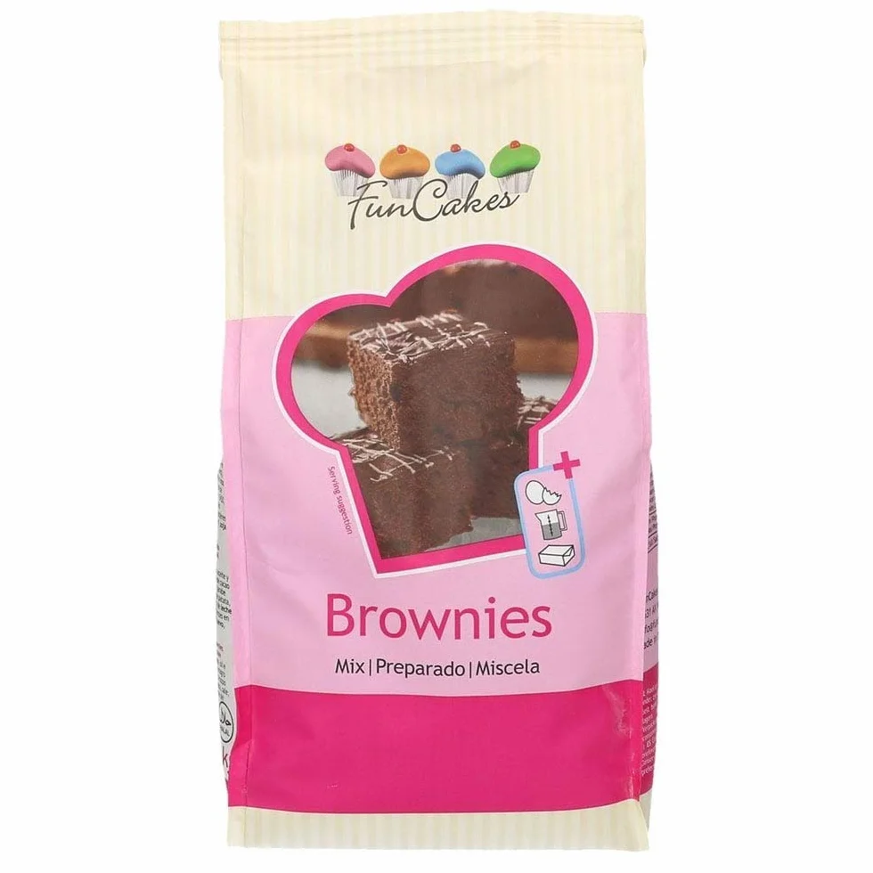 Mezcla brownies 1kg Funcakes