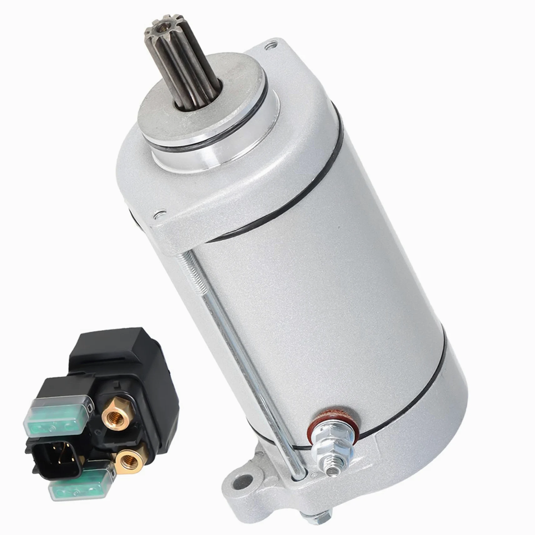 WFLNHB Repuesto de solenoide de arranque y relé para Suzuki VL1500 VL1500B Intruder 1500 1998-2004