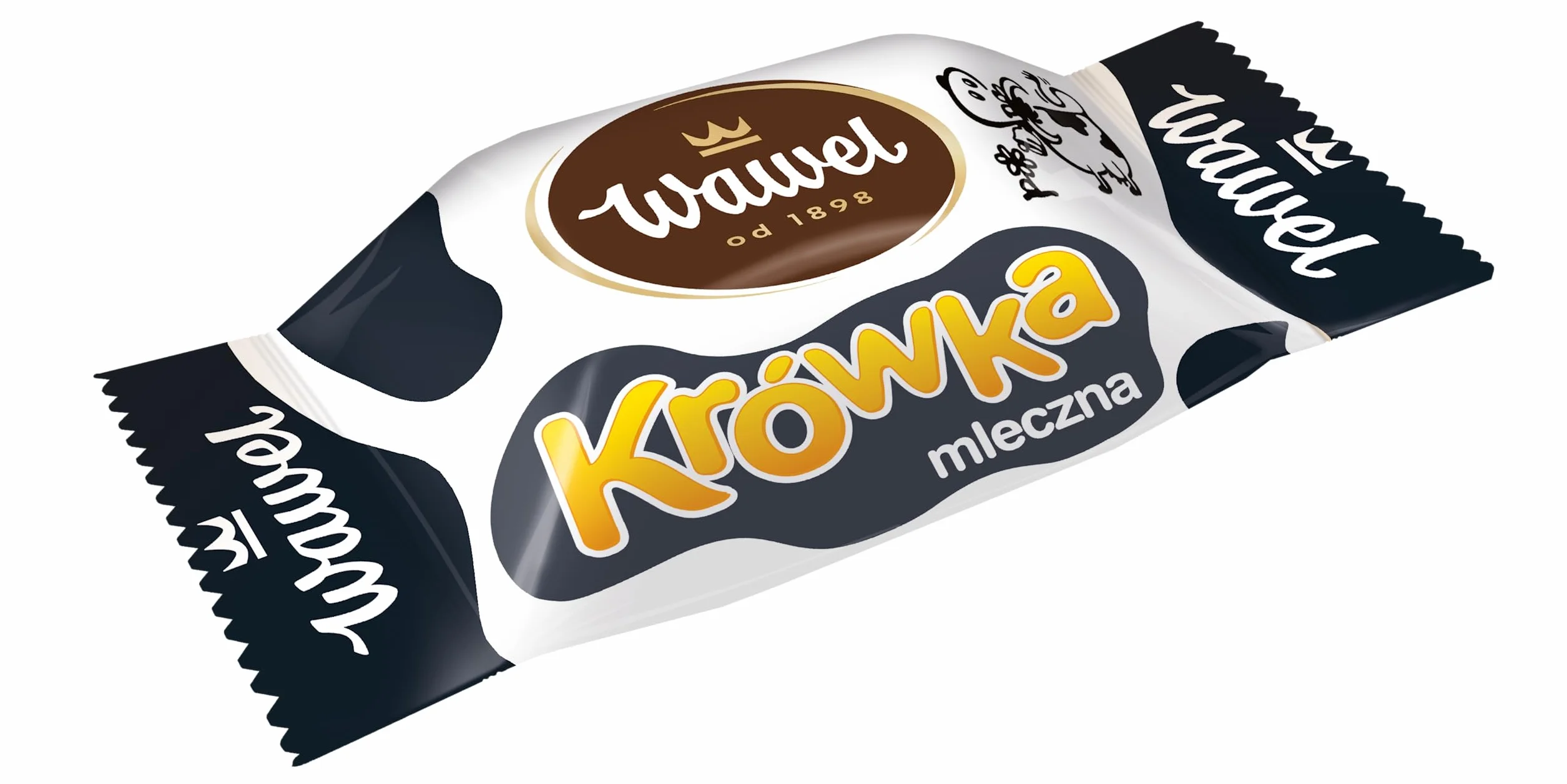 Krowka Mleczna Caramelo de leche de vaca 250 g Wawel