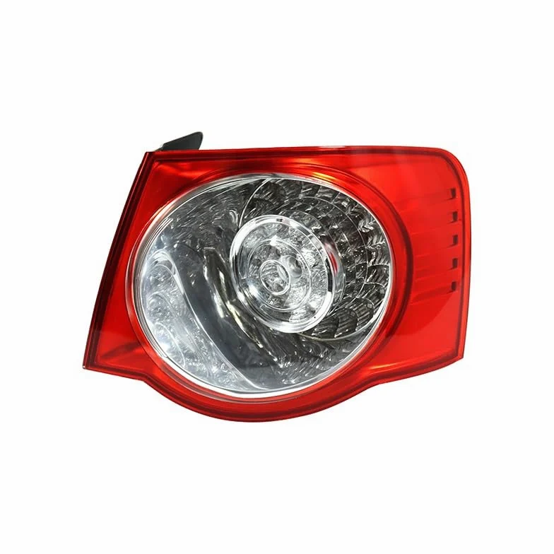 Piloto Trasero Automóvil Luz Trasera LED Para Coche, Luz De Freno, Luz De Giro Para VW, Para Jetta, Para Sagitar, Para MK5 (2005, 2006, 2007, 2008, 2009 Y 2010) Luz Trasera Coche(Outer R)
