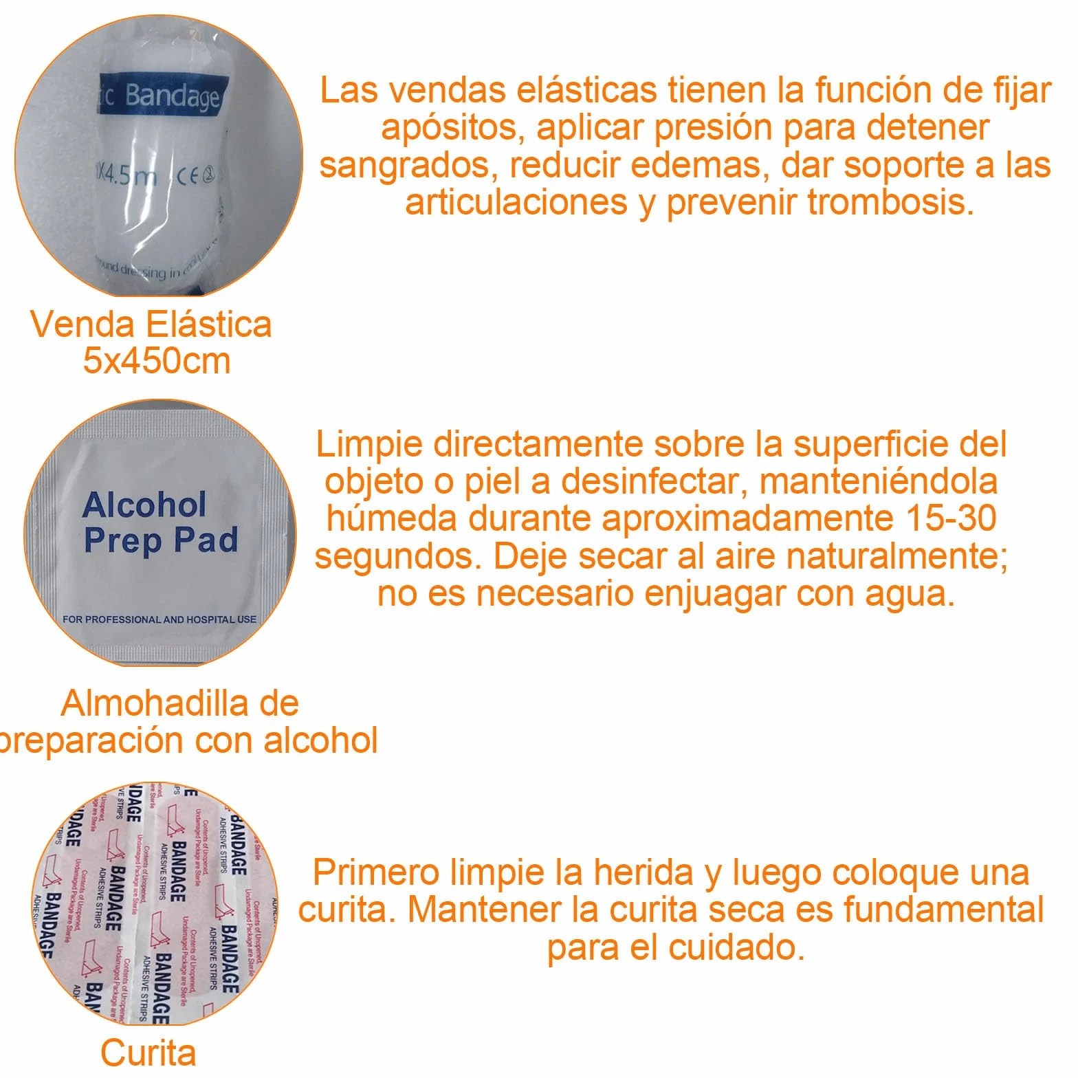 Botiquín de Primeros Auxilios 80 Piezas Mini Kit para Coche Moto Viaje Hogar
