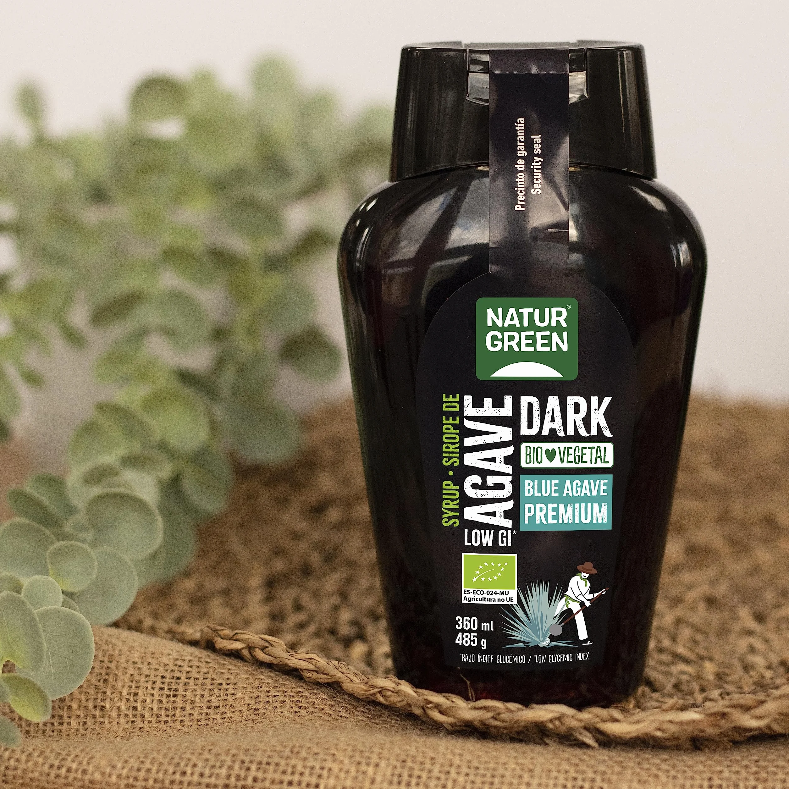 Sirope Agave Dark Bio 360 ml