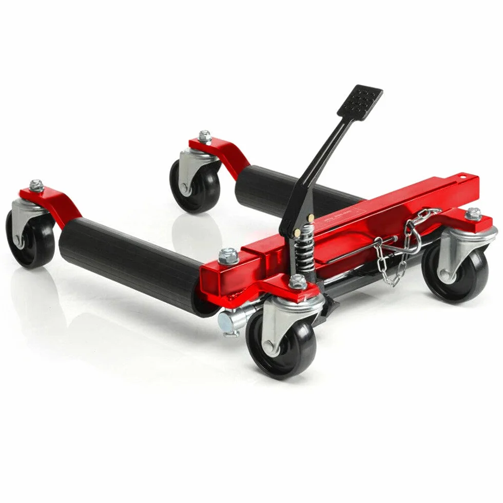JOMAFA Juego de 2 Pares (4 Piezas) de portacoches hidraulicos para Mover Coches en parado, 2720Kg
