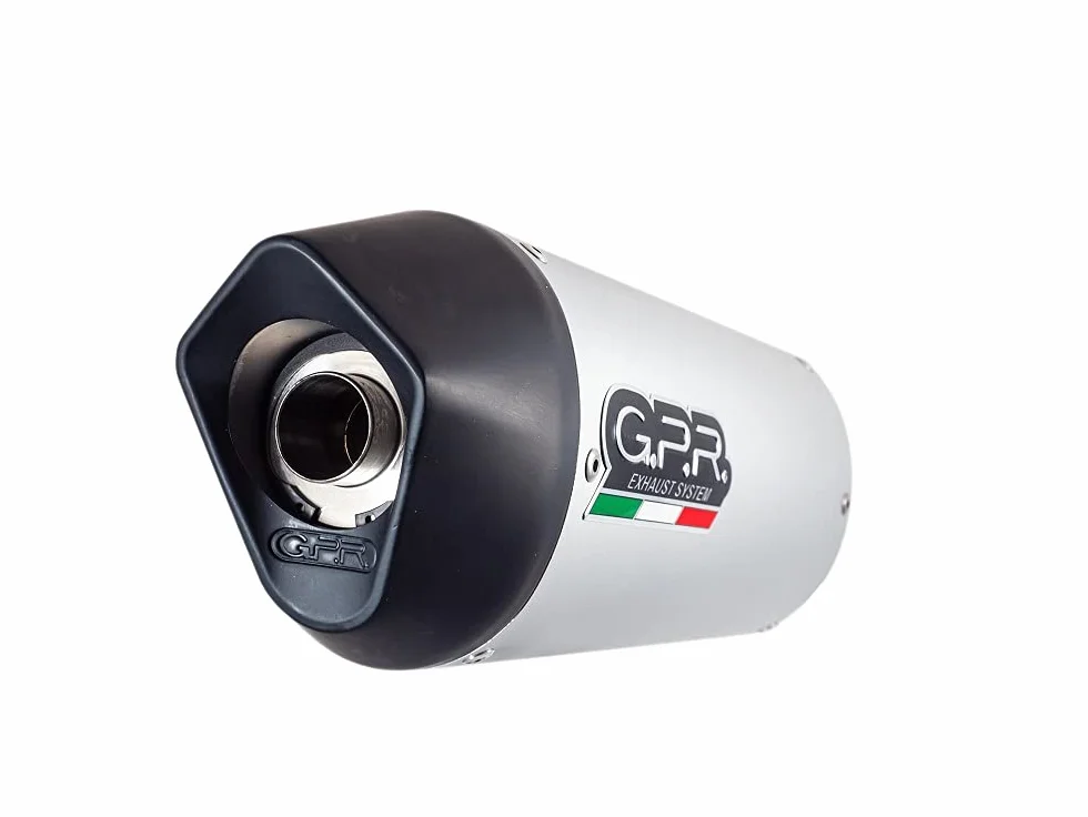 Olla silenciosa GPR Moto MoriniX-CAPE 650 2021/2023 e5line completa homologada e con catalizadorFurore Plata