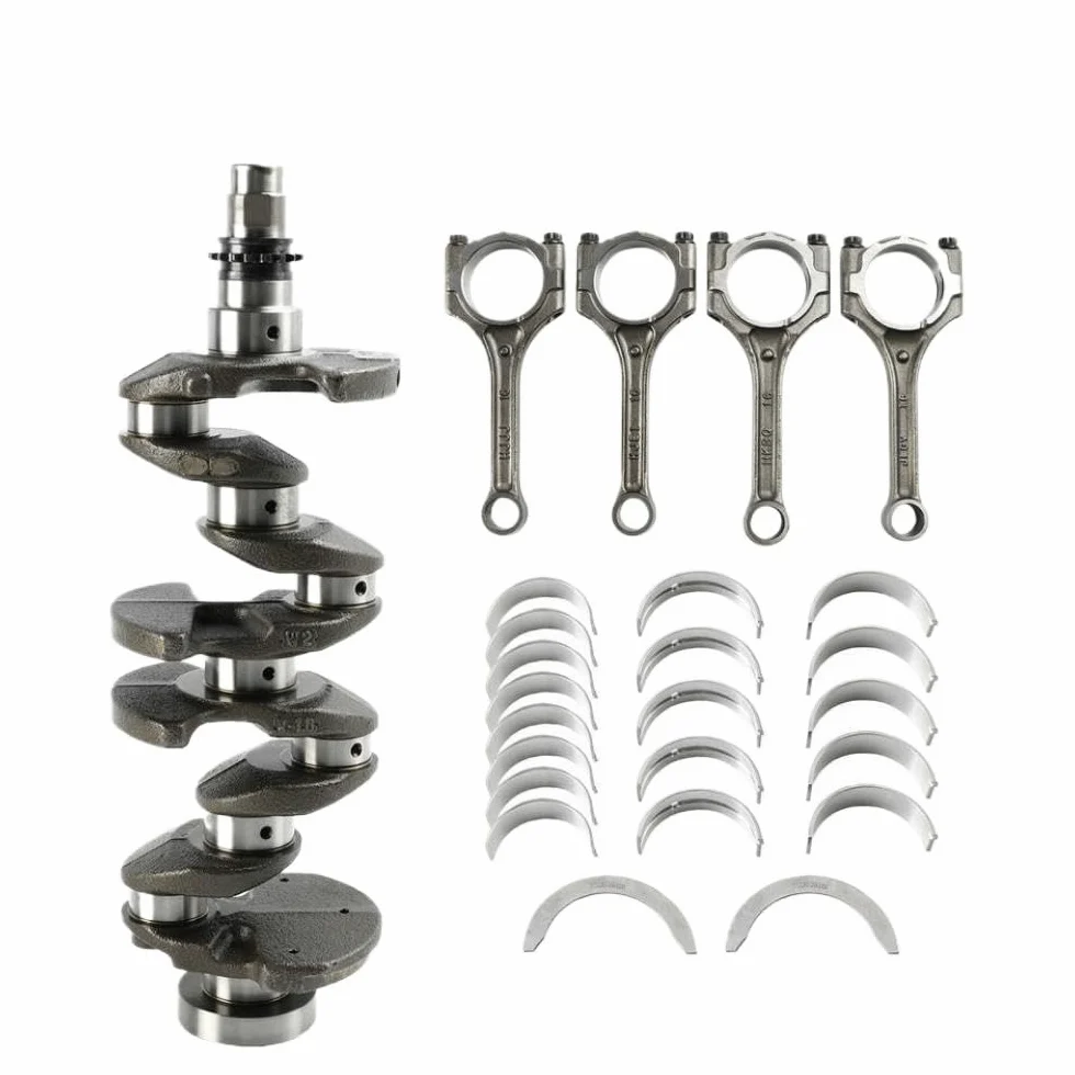 1. 6L G4FD Motor Cigüeñal del cigüeñal y cojinetes compatibles con vehículos Acentos de Alma río