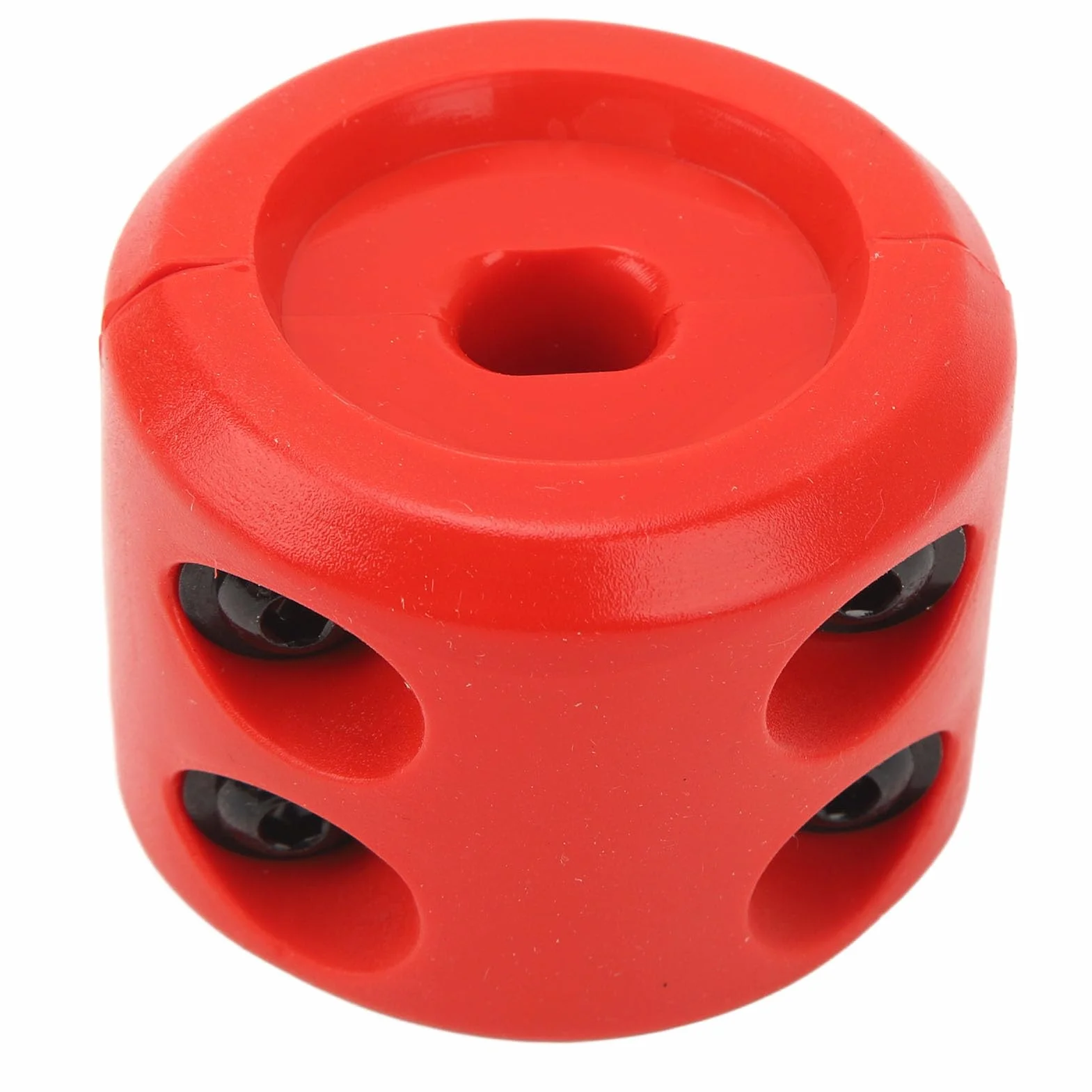 Tope de gancho para cable de cabrestante con llave hexagonal ATV, UTV, SUV, ORV o camión ORV (rojo)