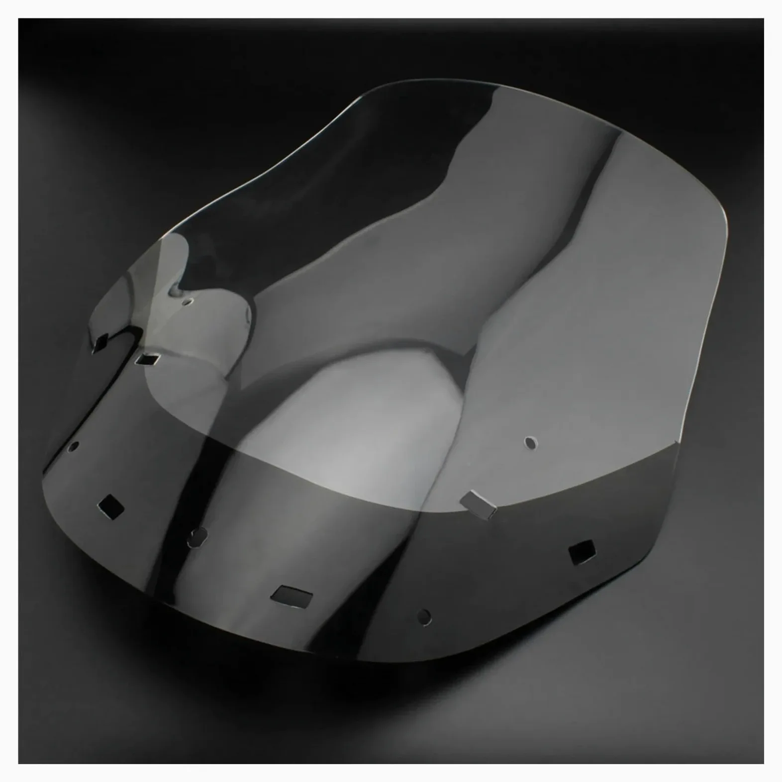 Cúpula Touring para Suzuki Burgman 650 2006-2012 Accesorios para Motocicletas Alerón De Extensión para Parabrisas De Motocicleta Deflector De Aire para Parabrisas Carenabris