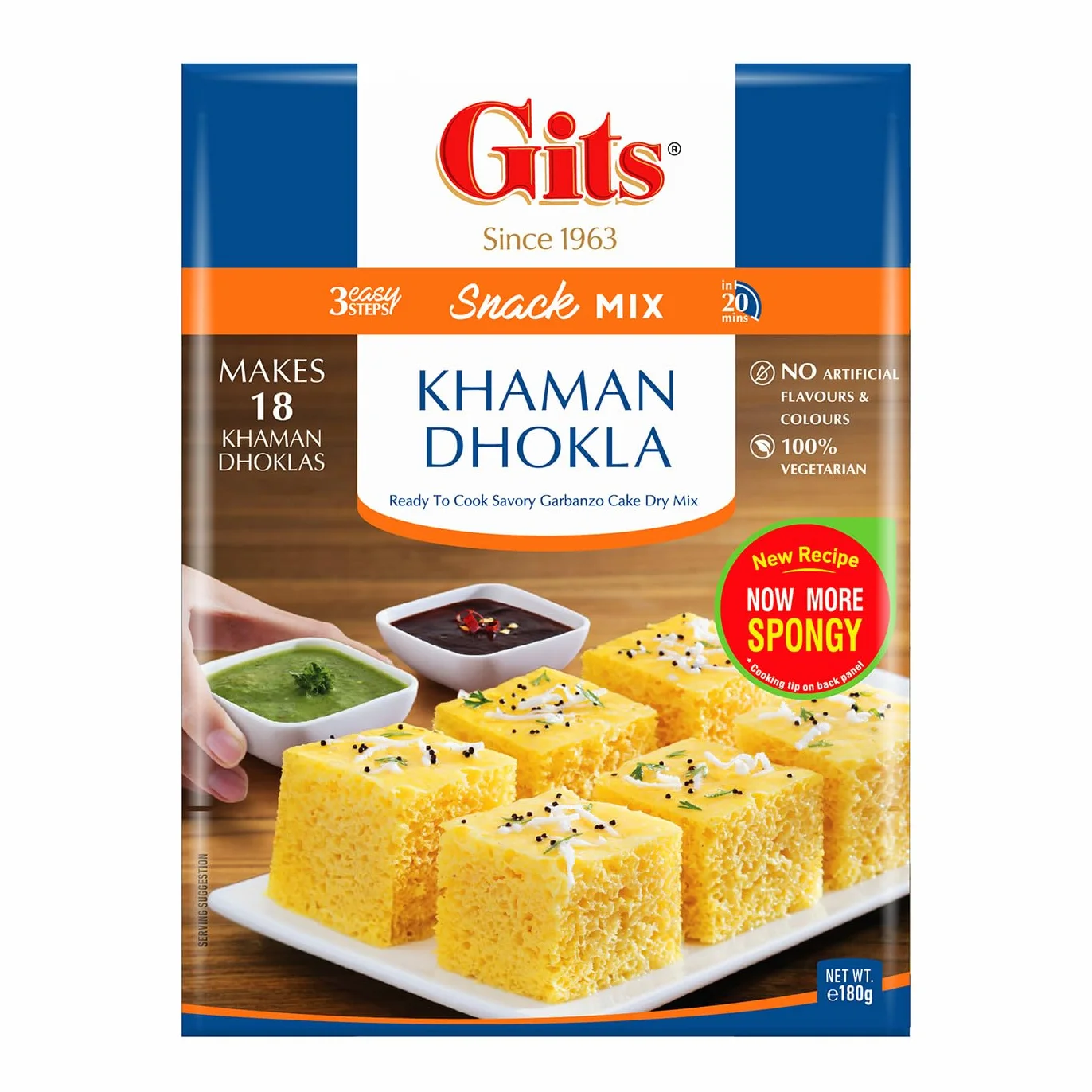 Gits Khaman Dhokla Mix, 6.3 Ounce