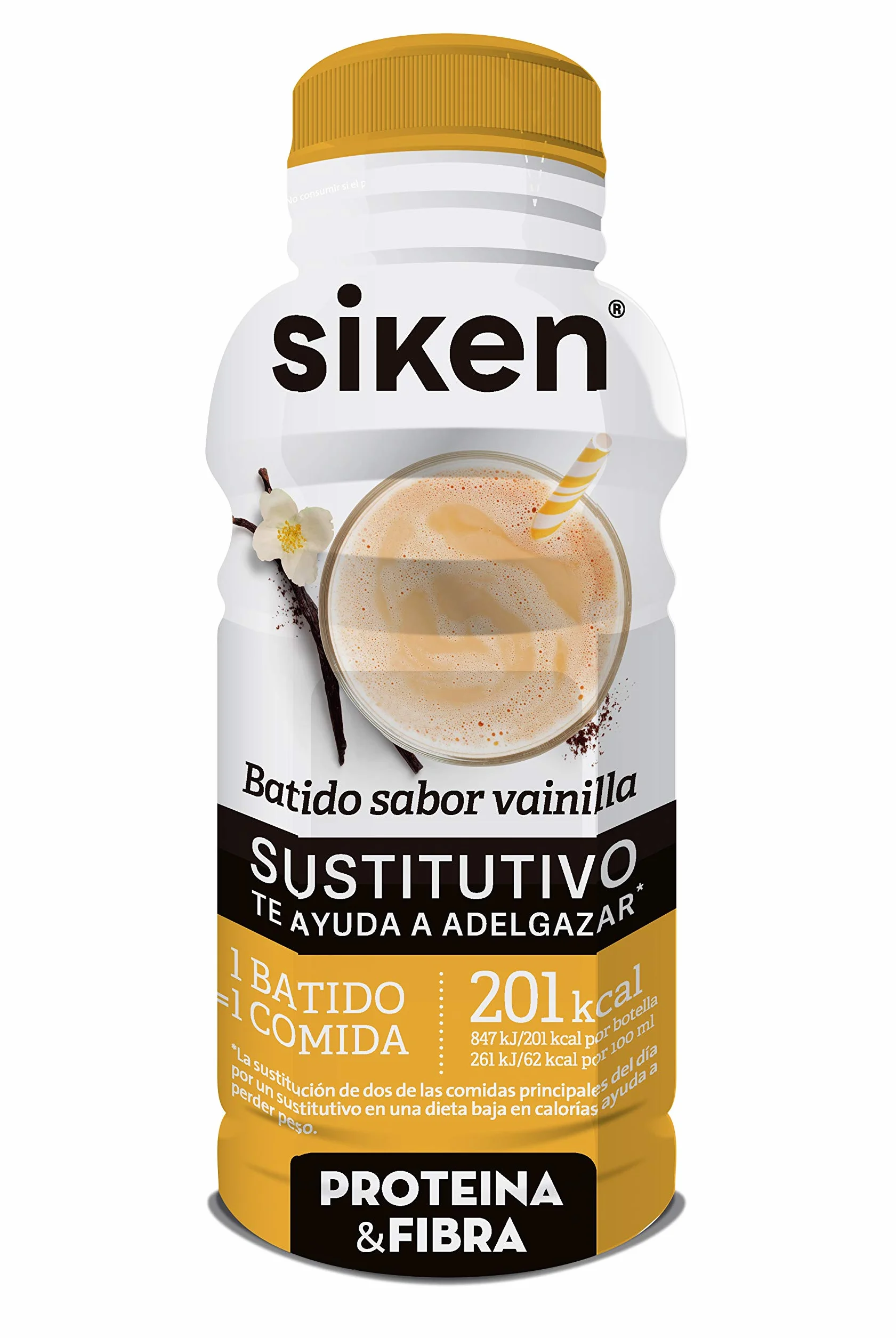Siken Batido Sustitutivo de una Comida Vainilla con Vitaminas y Minerales 325 ml