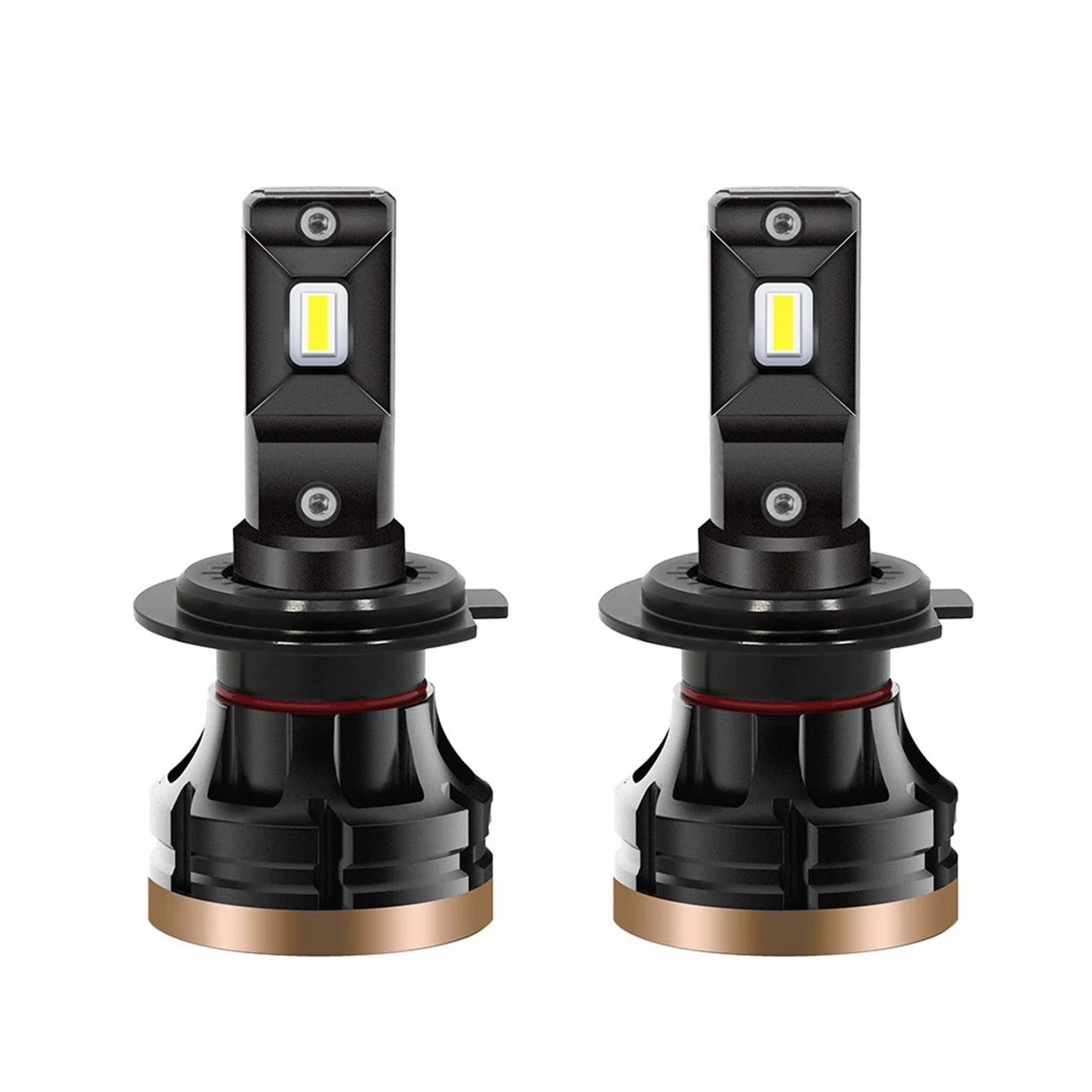 Bombillas LED, Kit De Reemplazo De Luz LED Plug And Play, 6000 K, Blanco Brillante, Reemplazo De Halógeno, Instalación Rápida, Paquete De 2,H4
