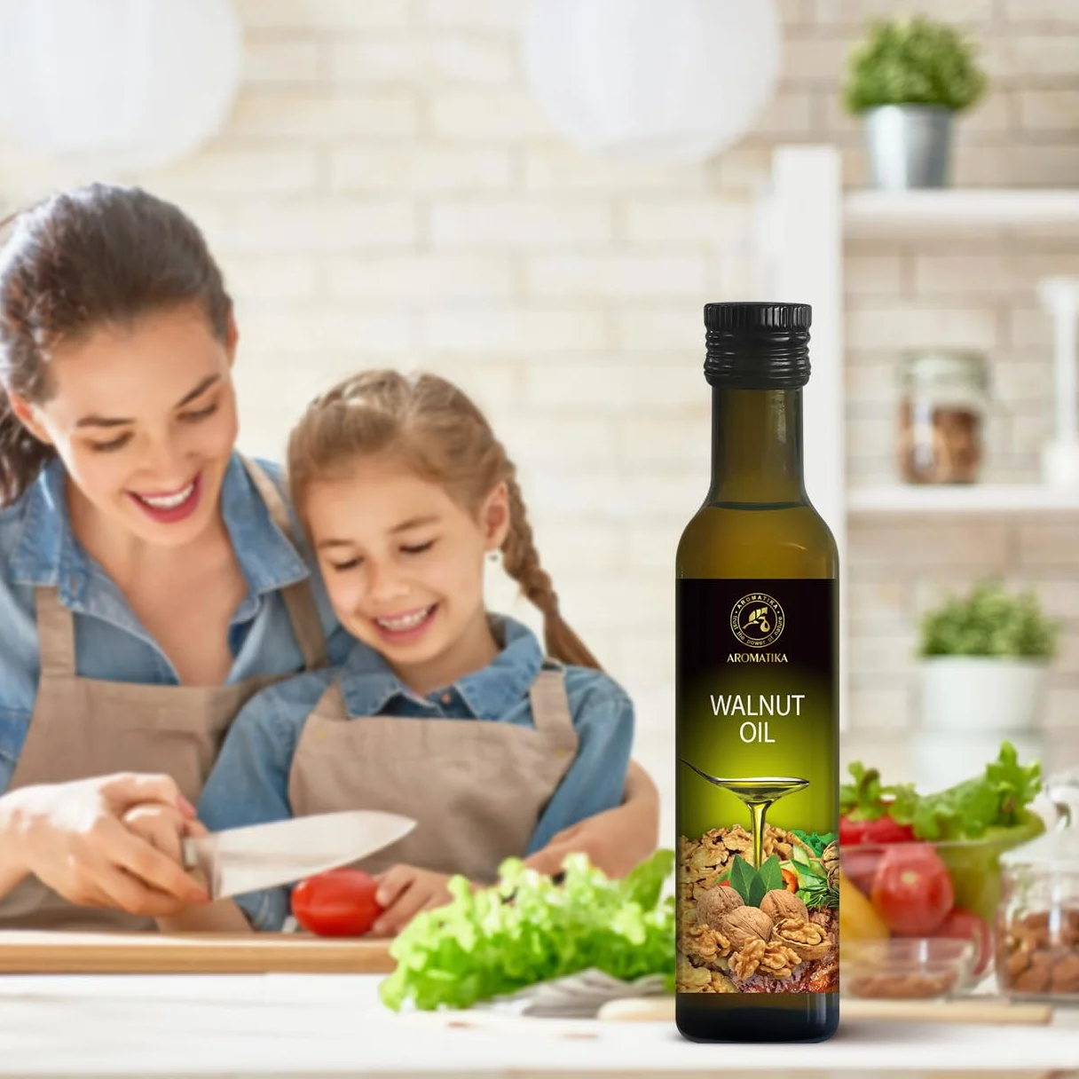 Aceite de Nuez 250ml Prensado en Frío 100% Puro Natural - Walnut Oil