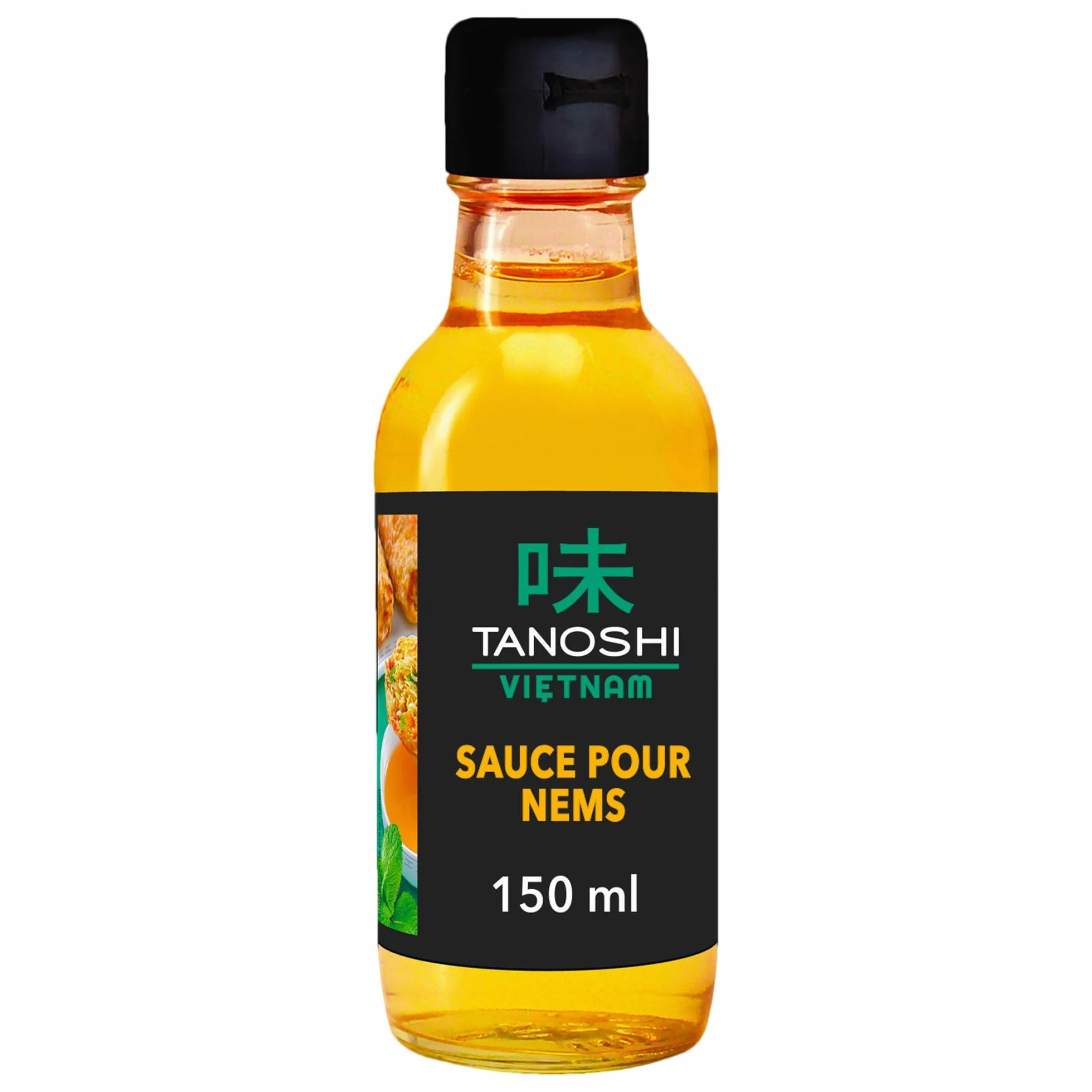Tanoshi Vietnam Salsa Nem Pescado Fermentado Acompañamiento Nems Rollos Primavera Marinada Guarnición Sin Aditivo