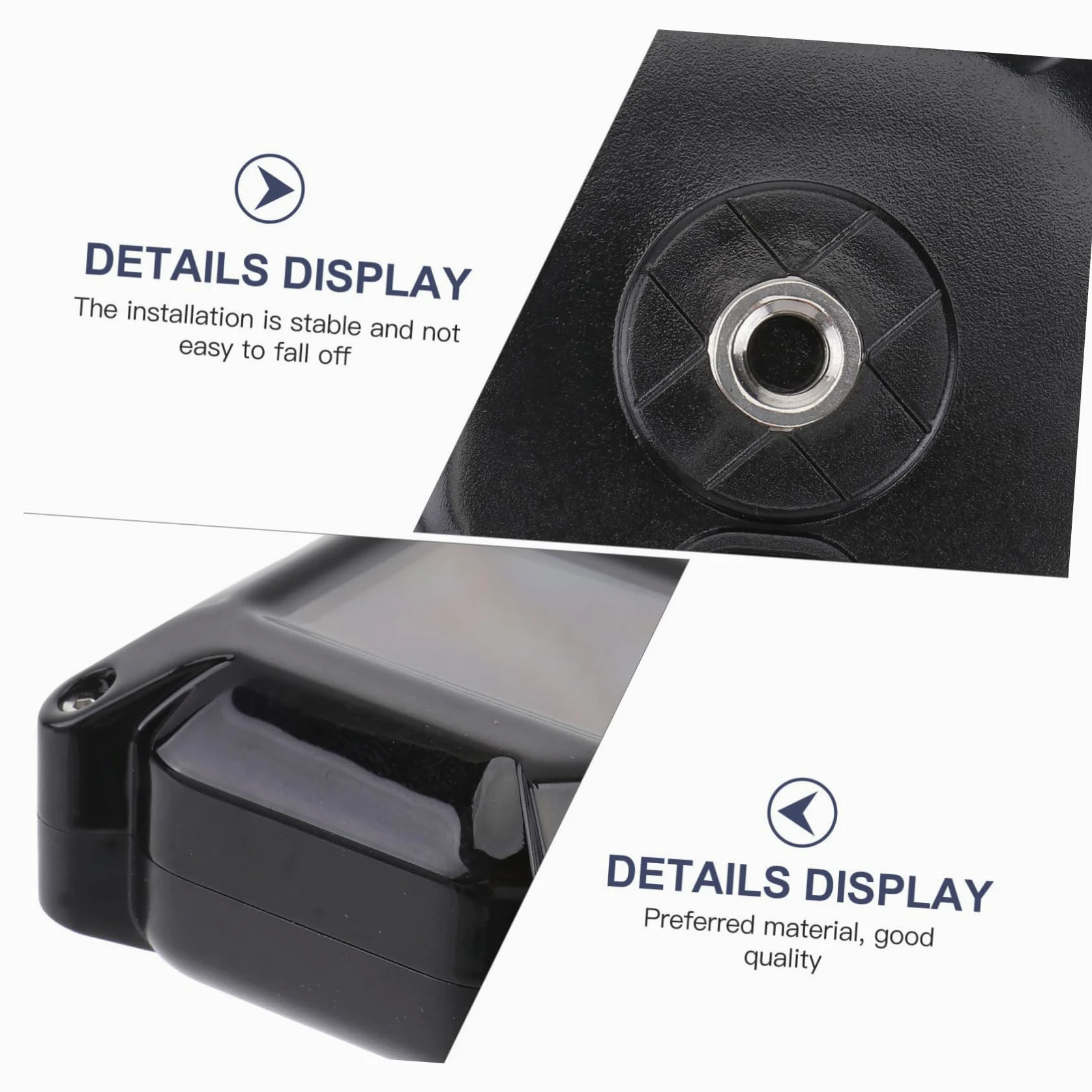 Anneome Monitor De Presión De Neumáticos para Motocicleta, Sensor Digital De Alta Precisión, Sistema Profesional De De Presión y Temperatura, Uso Seguro y Confiable para Motoristas