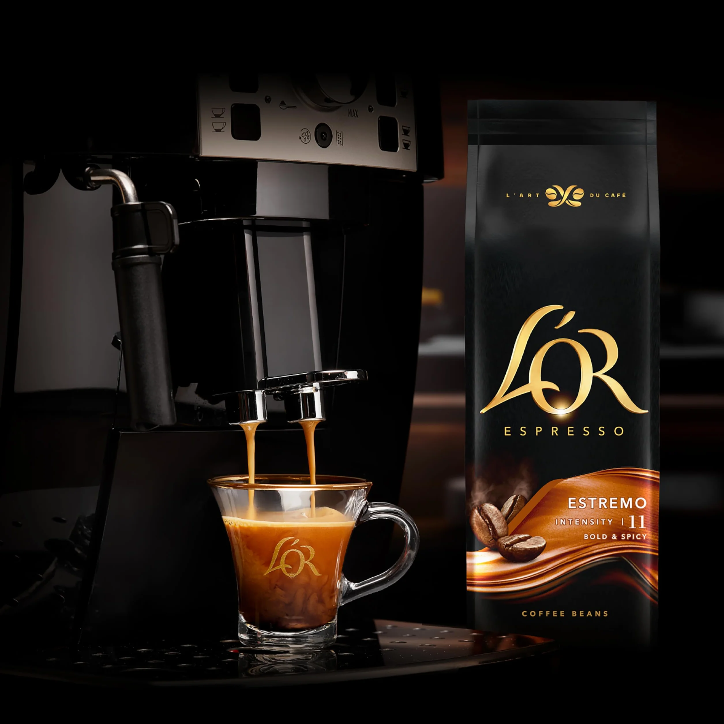 L'OR Espresso Café Grano Estremo Intensidad 11 4x500 gr
