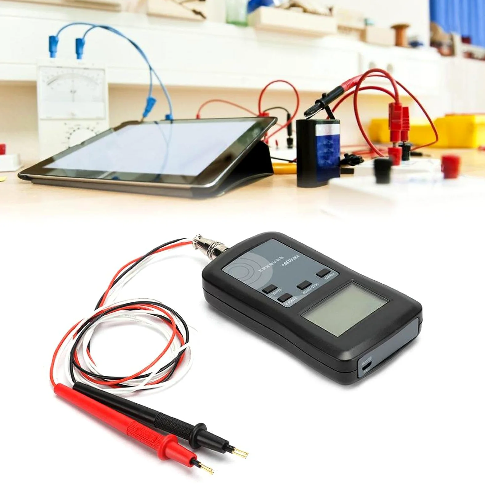Comprobador De Comprobación De Batería Universal, Sistema De Cuatro Cables, Batería De Litio Alta, Medidor De Resistencia Interna, Detector, Detector, Alcalina, Batería De Celda Seca.