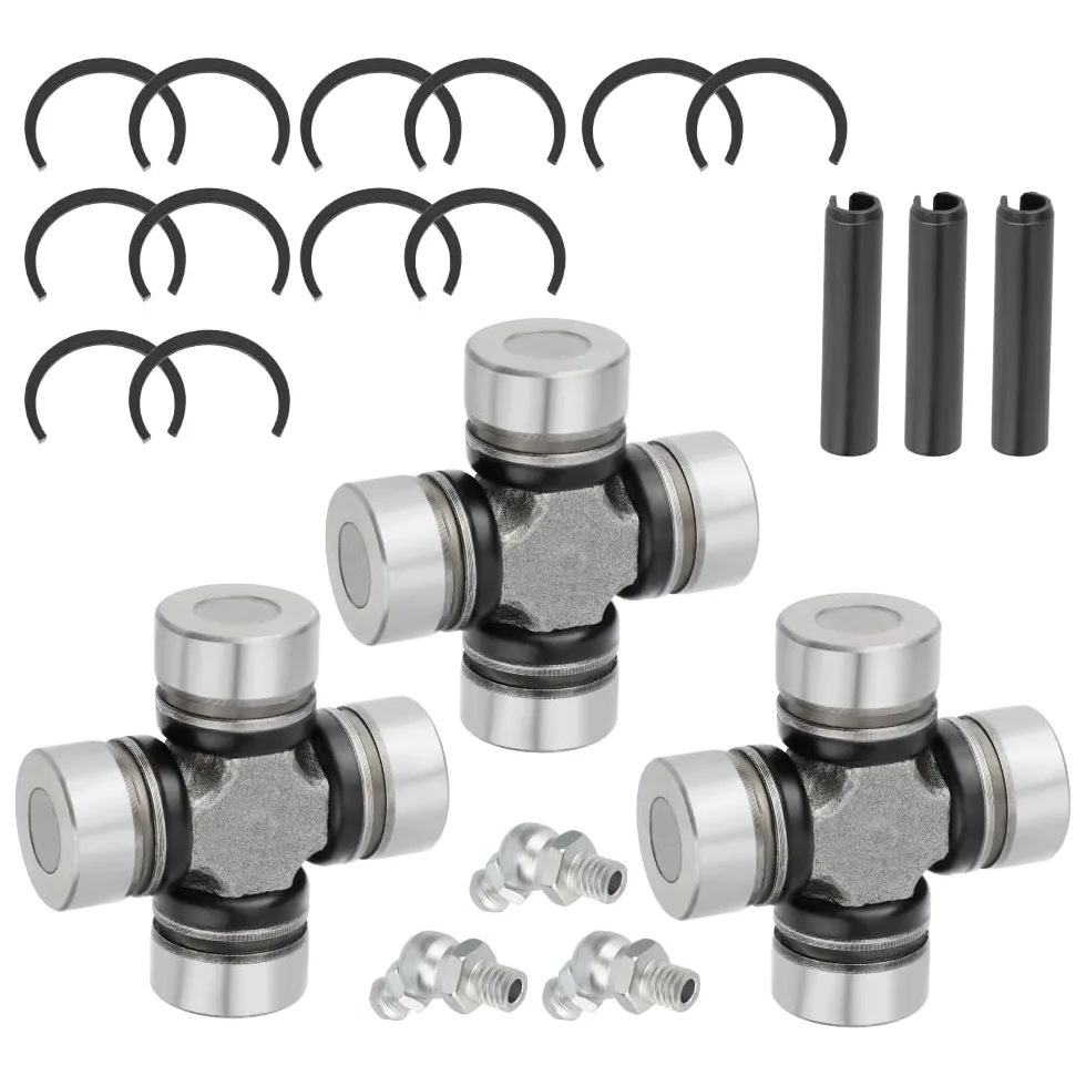 Juego de 3 crucetas eje de transmisión delantero y trasero para Polaris RZR 1000 900 800-4 Turbo RS1 Ranger Crew 1000 900 800 570 500 Diesel