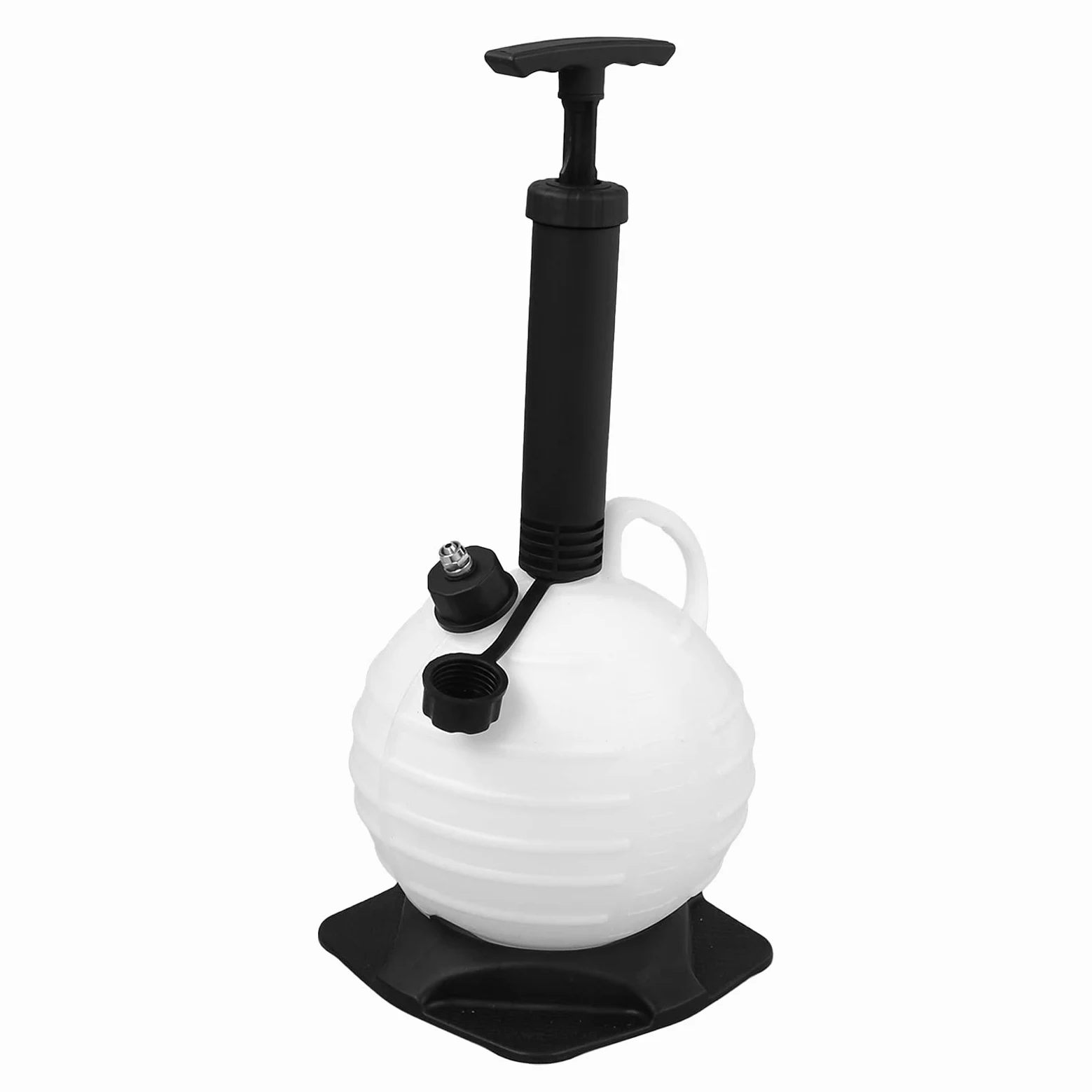 Extractor de Aceite Al Vacío de 6L, Bomba de Fluido Manual con Tanque de Almacenamiento Portátil para Motor Marino de Cortacésped de Motocicleta de Automóvil