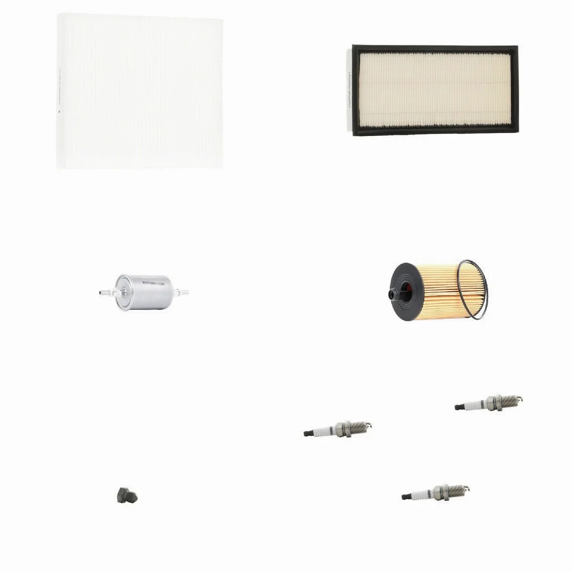 RIDEX 4682P8415 Kit de servicio con juntas Gasolina