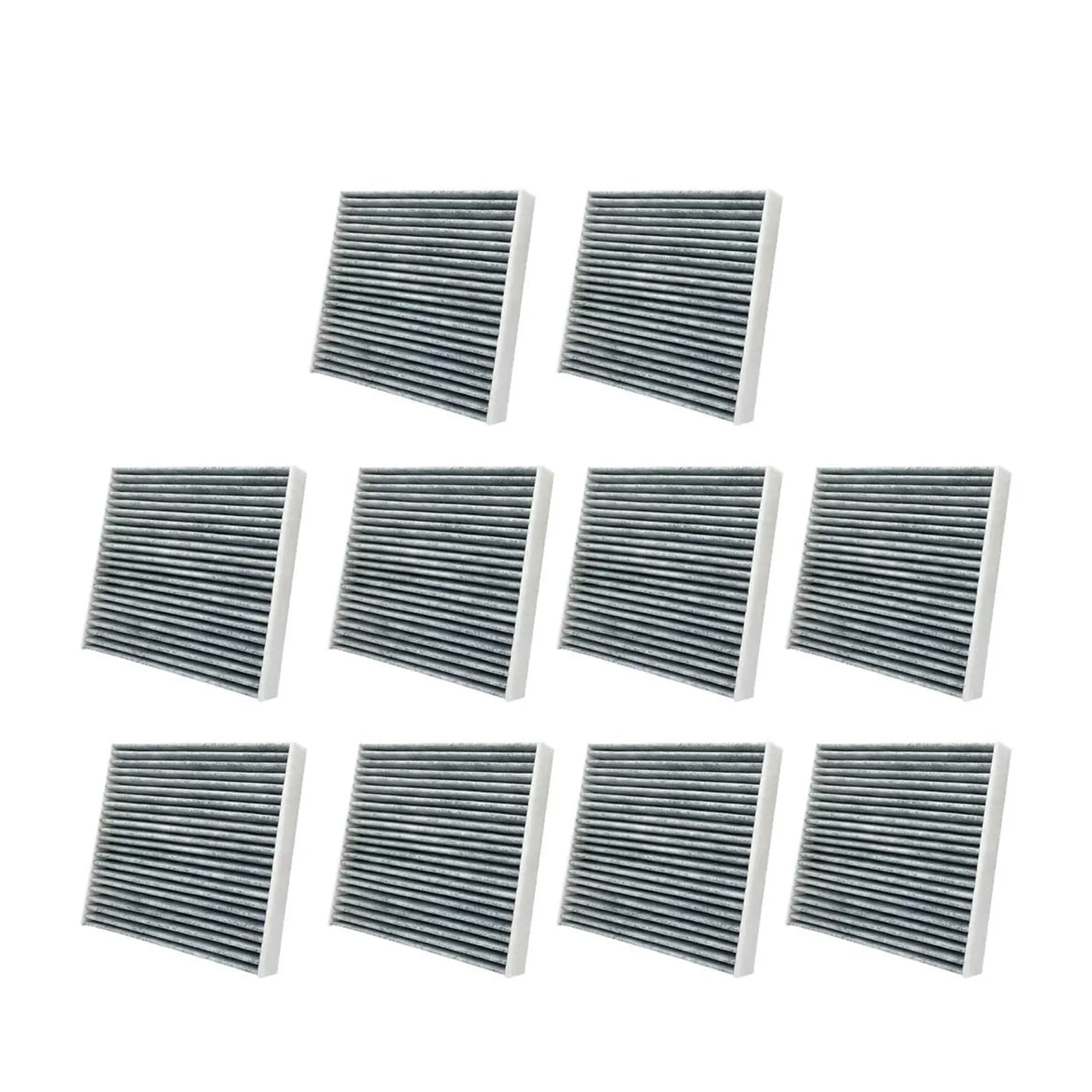 Filtro De Aire De Fibra De Carbono Para Toyota RAV4 Prime 2021-2024, 87139-0E040, 87139-0R030, CF12157 Filtro de Polen Biofuncional Habitáculo Antipolen(10PCS)