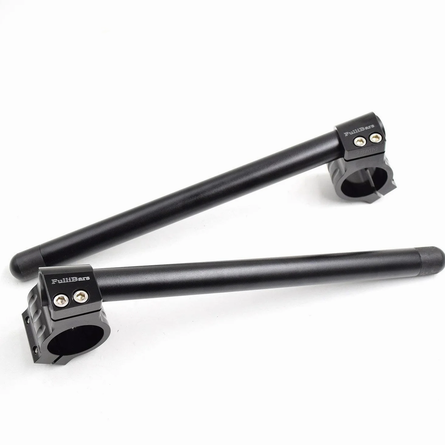 Manillar de la motocicleta CNC aluminio tubo de la horquilla para Samsung Galaxy S3 MINI i8190 manillar Fit reemplazable para bicicleta Universal Regular Negro