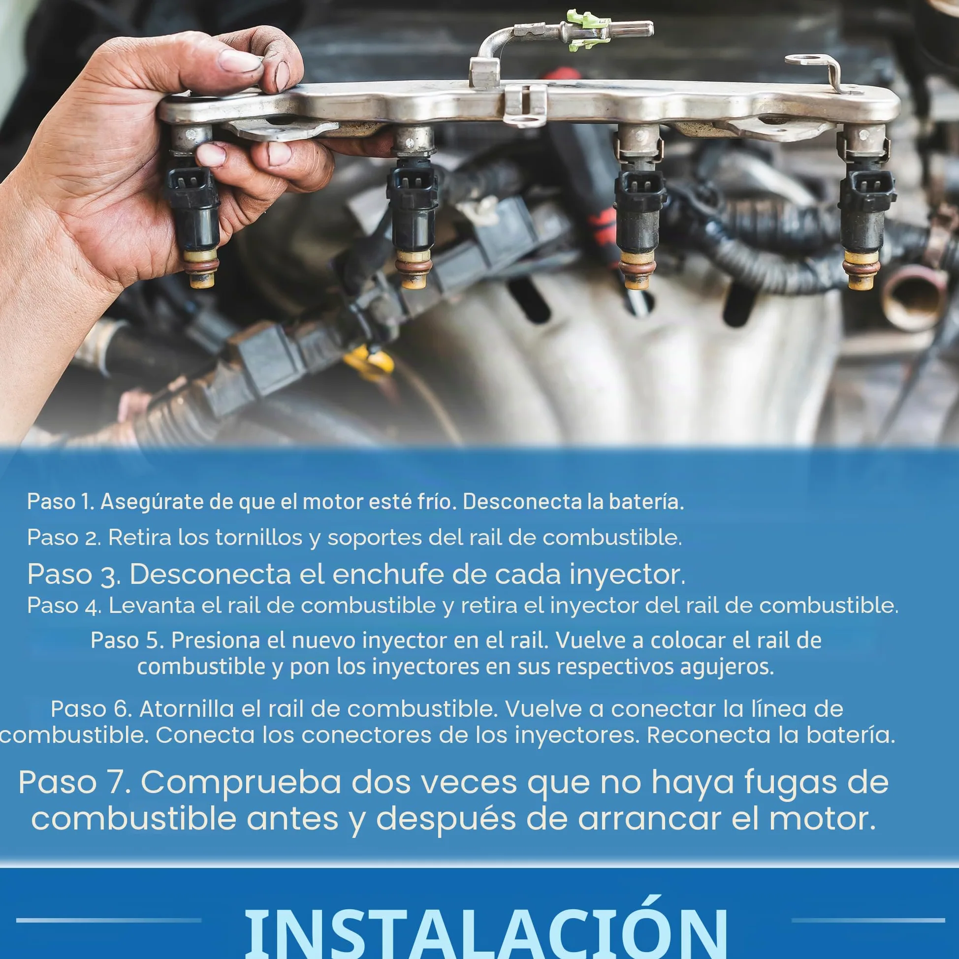 A ABSOPRO Inyector De Combustible Para Vw Passat B6 B7 05-14 4 Unidades | Negro, Metal/Plástico, 88X21Mm, Oe:06H906036G/06H906036E, Para Vw Tiguan 07-18, Para Vw Golf 04-13, Para Seat Leon Ii 09-12