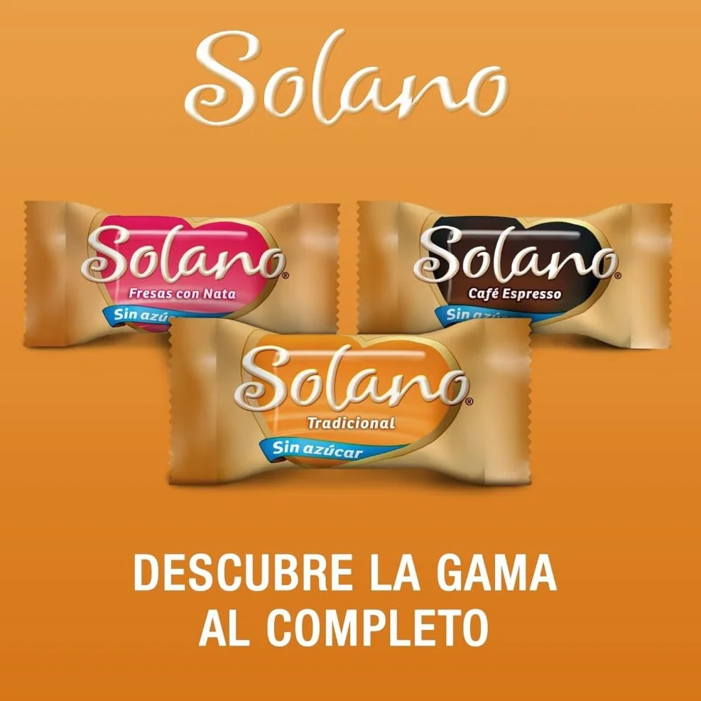 Solano Caramelo Cremoso Sabor Tradicional Sin Azúcar 1kg