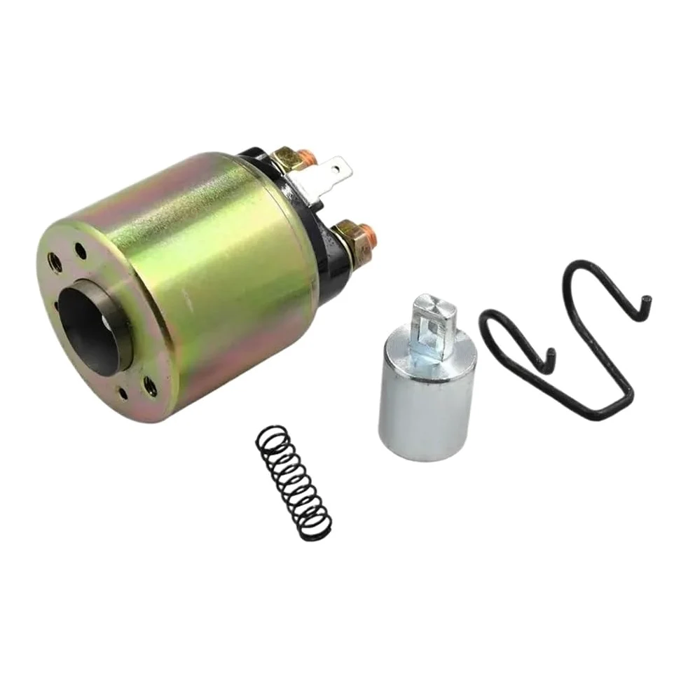 Solenoide Arranque Motor Relé De Arranque Solenoide, Conector 12 V Para Motor Para KM186F KDE6500 KDE6700, Generador Diésel