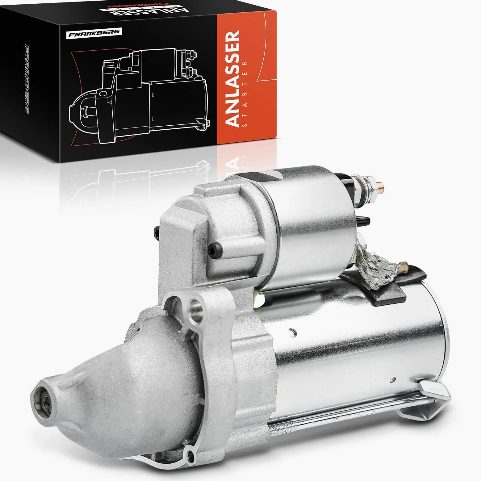 Frankberg Motor de arranque 1 1 kW 12 V 9 dientes TS12E30 18917N | Compatible con: R 1200 GS R 1200 GS 08 K25 R nineT R nineT 16 K21