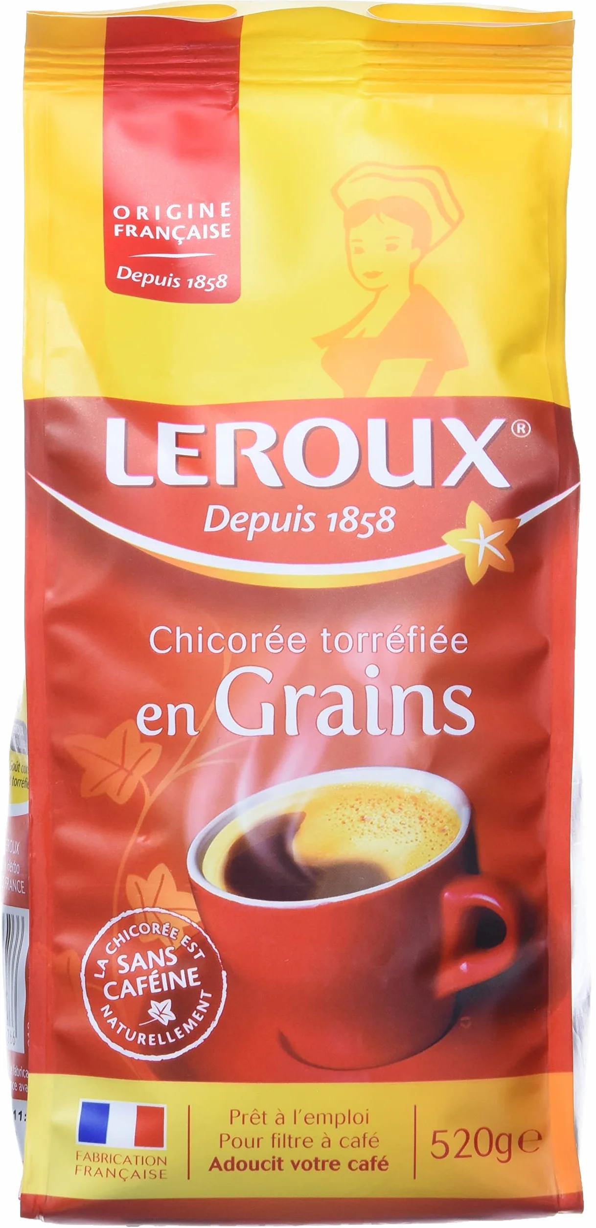 Leroux Achicoria de Francia, 520 g