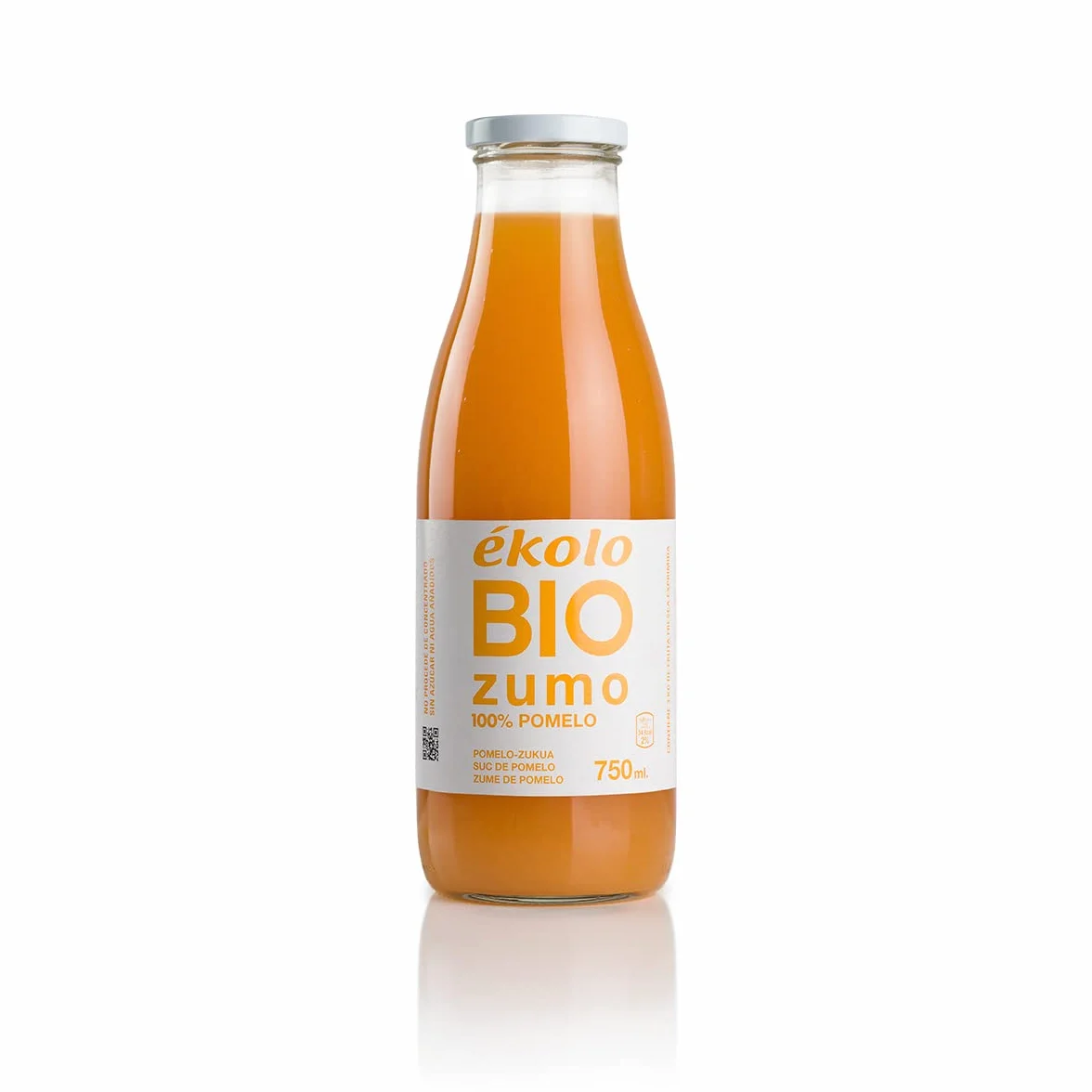 Zumo de Pomelo Ecológico 100% Exprimido 6 x 750 ml