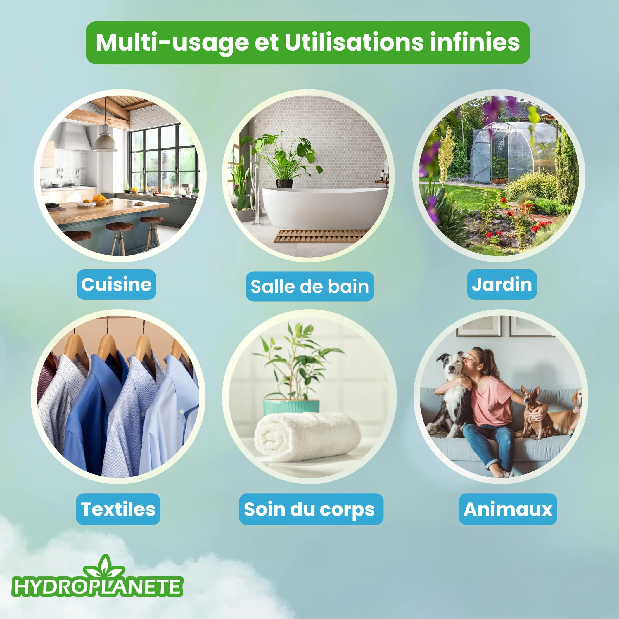Bicarbonato Sódico Multiusos 100% Natural Sin Aditivos 1kg a 20kg Hydroplanete