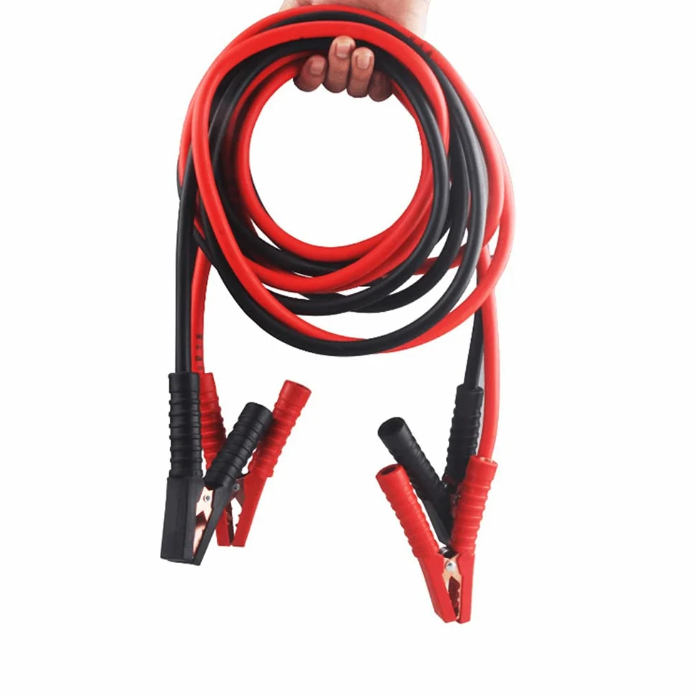 Cables de Refuerzo de Servicio Pesado Cables de Arranque - Cables de Refuerzo para batería - Cables de Refuerzo aislados - Cables de Arranque para automóvil Furgoneta Camión - 2,5 Metros, 8 mm2,2,5