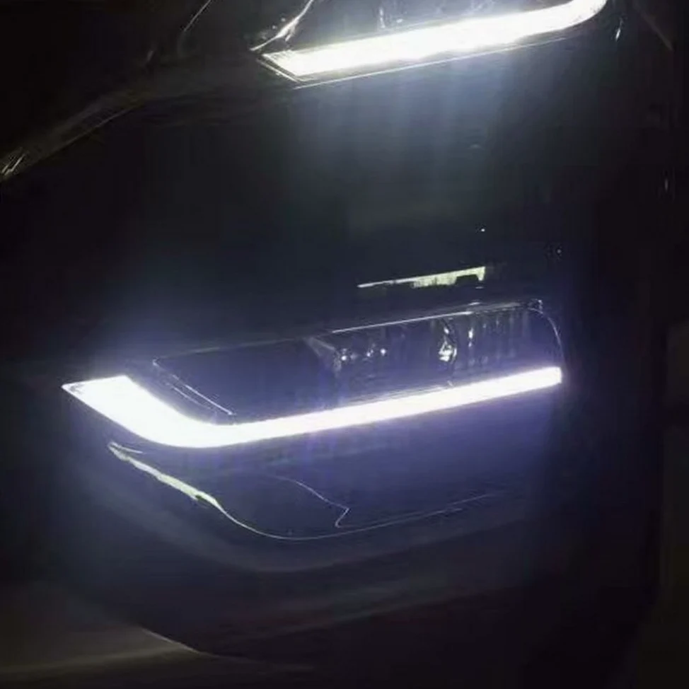 Luces diurnas LED DRL para CR-V CRV 2015 2016, DRL con señales de giro amarillas