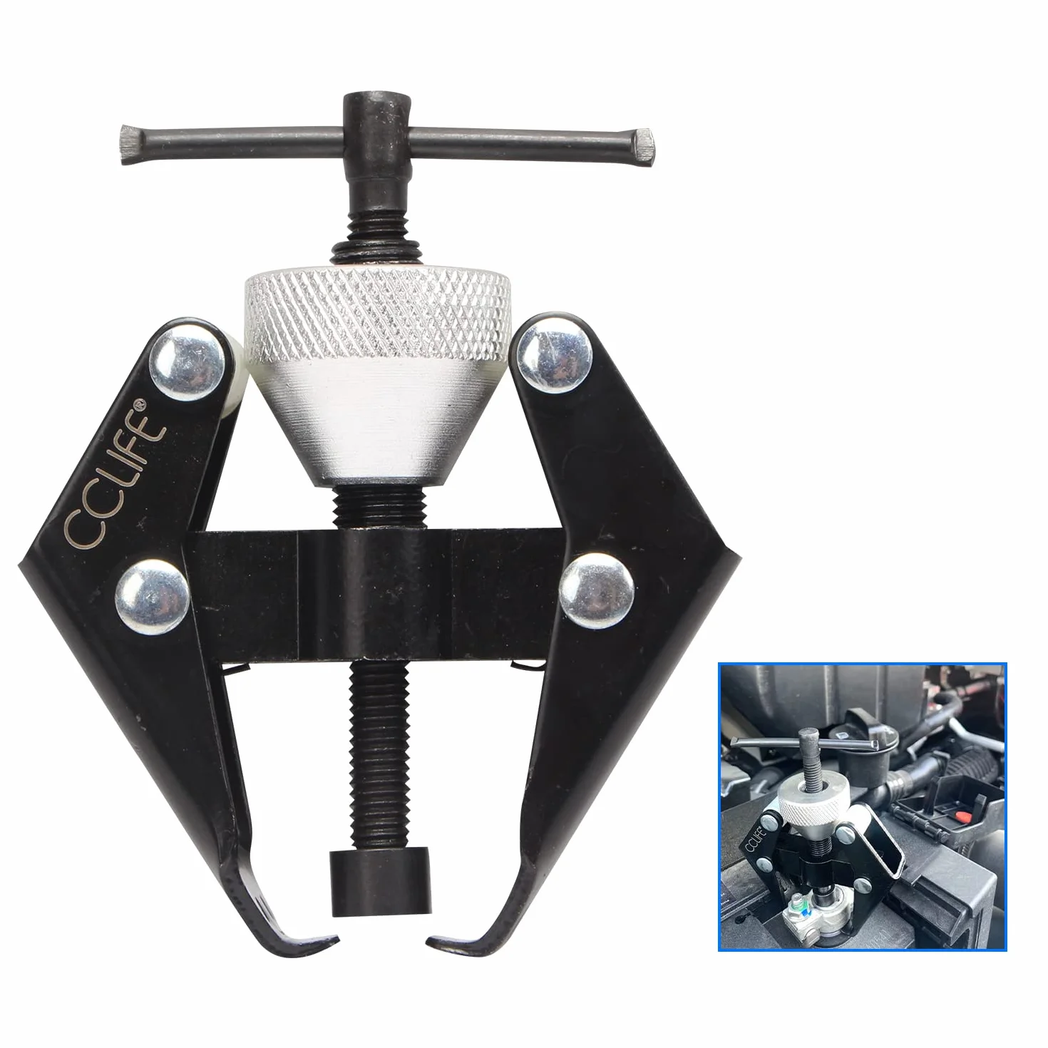 CCLIFE 2 Unidades Limpiaparabrisas Brazo Extractor Universal Brazo Desmontaje Herramienta Ajustable