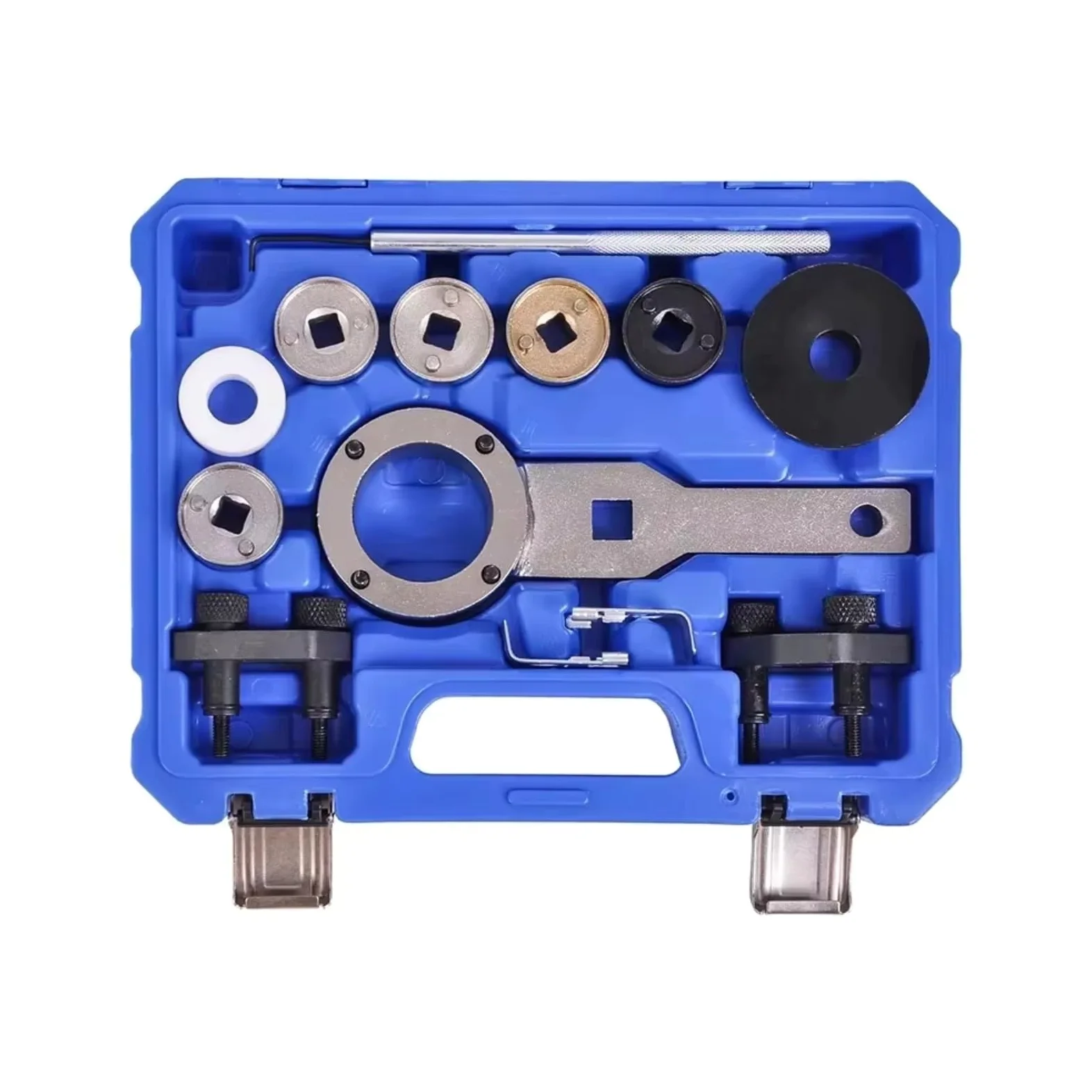 herramientas árbol levas Kit Compatible Con Vw Para CC 2.0T 2009-2018 Motor Automóvil Tensor Cadena Herramienta Bloqueo Polea Árbol Levas Ajuste Interior Automático OEM: T40266 T10352