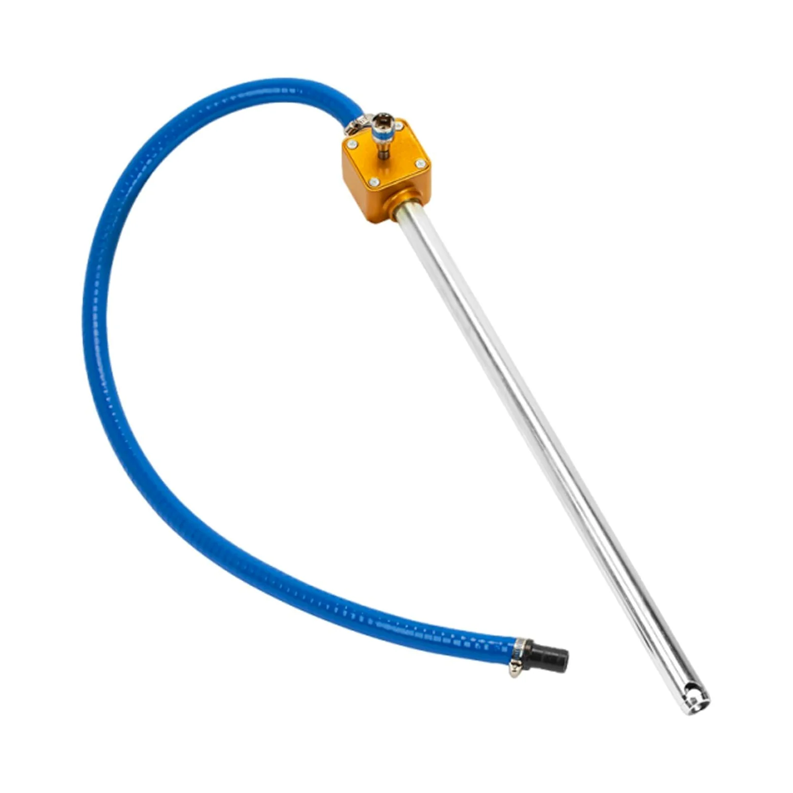 F Fityle Bomba de transferencia de líquidos Bomba de combustible manual para agua Gasoil Extractor de líquidos Extracción bidireccional manual Herramienta de