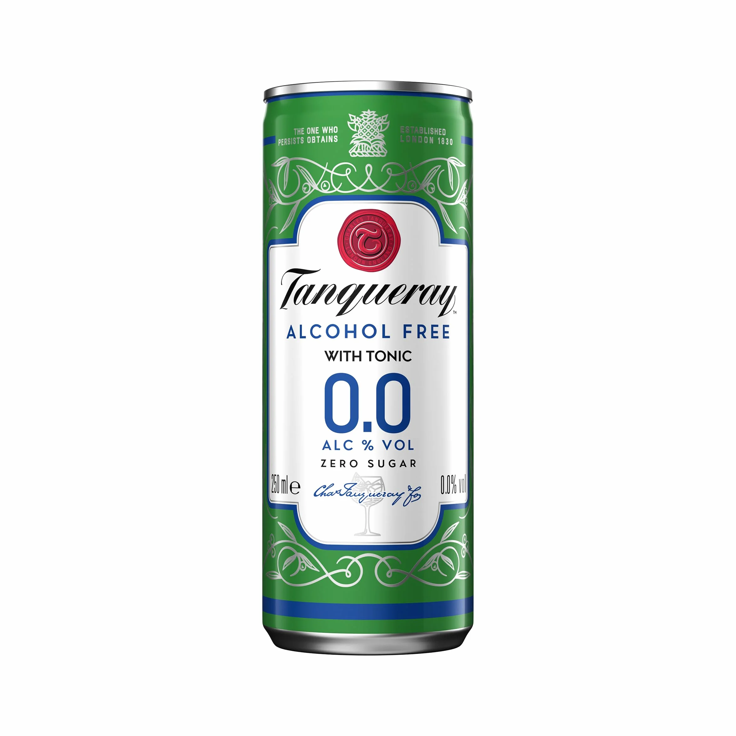 Tanqueray Ginebras 00 y Tonic 250 ml x 12