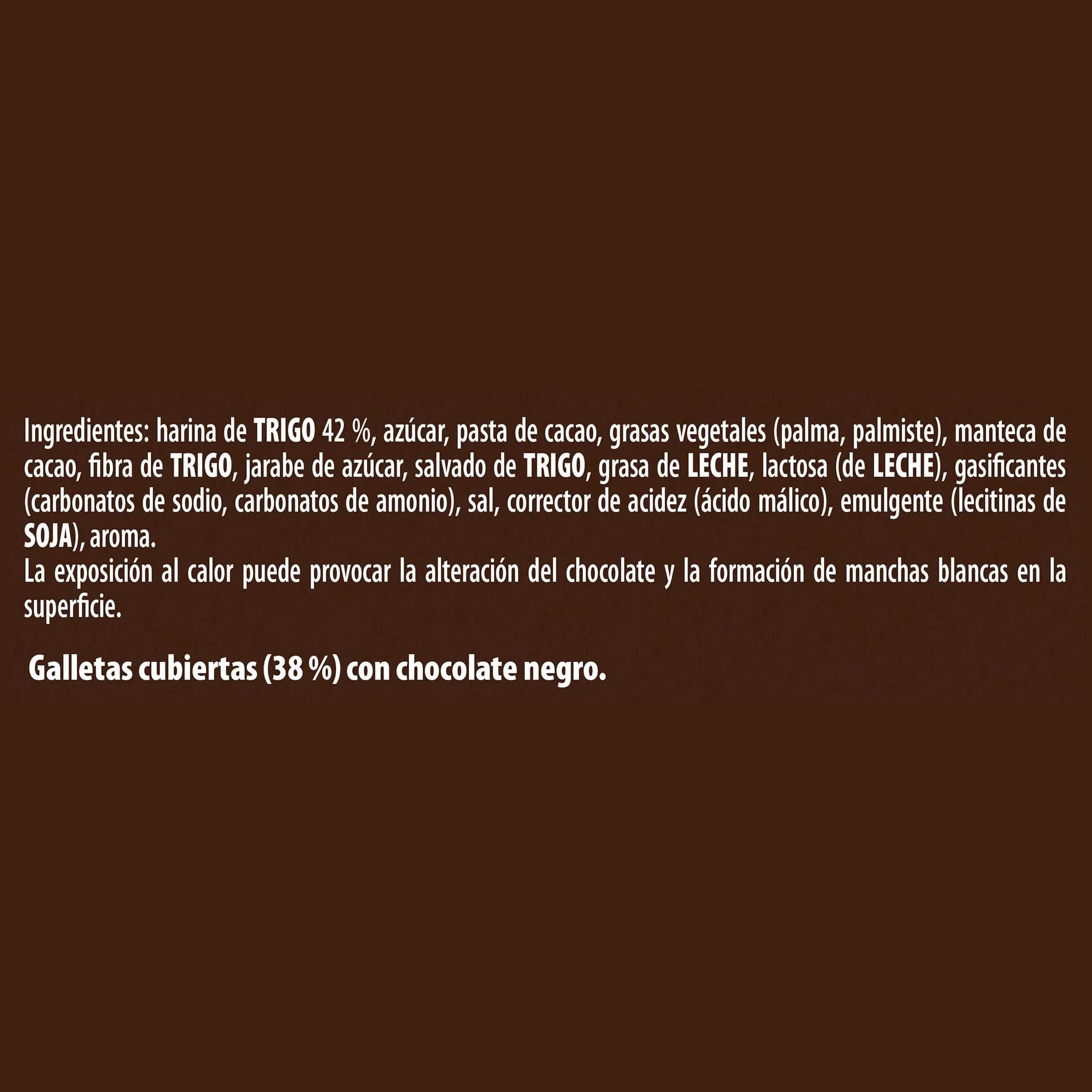 Fontaneda Galletas Digestive Finas Cubiertas de Chocolate Negro, 170 g