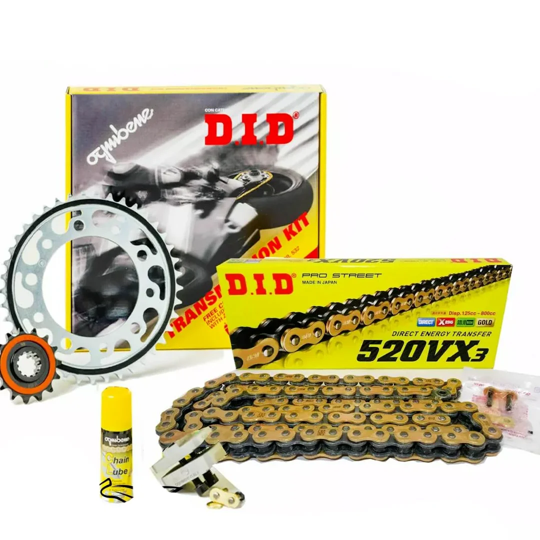 Kit cadena corona piñón DID Yamaha XT 660 R X 2004-2012 660 cc