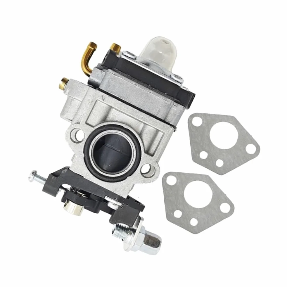 Piezas de reparación Piezas for herramientas de jardinería, desbrozadora, carburador compatible con motores de 2 tiempos CG430, CG520, 43 CC, 52 CC, 49 CC, 40-5, 44-5 y 1E40-5.