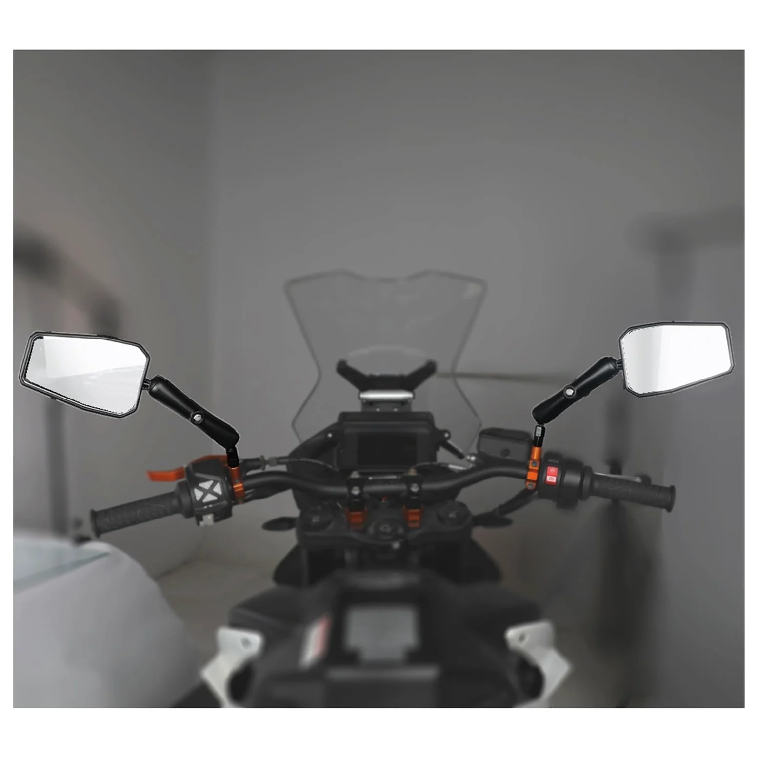 Espejo retrovisor Espejos Retrovisores para Manillar De Motocicleta Y Scooter para CFMOTO 400GT 650GT 650TRG GT650 250CLX 700 CL-X 700CLX retrovisor del Manillar