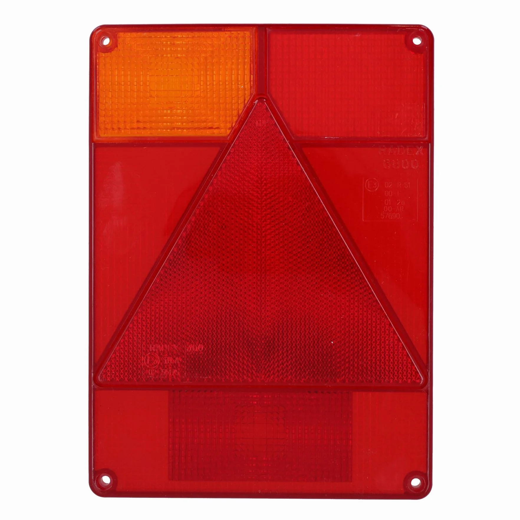 AB Tools Lente de Luz de Remolque Radex Izquierdo Repuesto Ifor Williams Indespension TR181