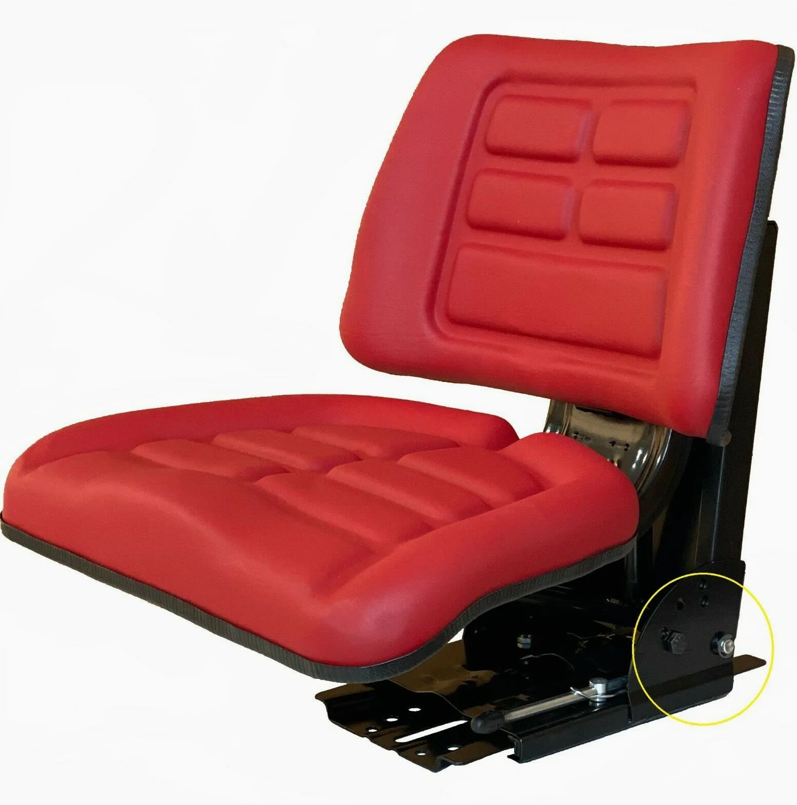 Asiento de Tractor Universal Negro Azul Rojo Amarillo