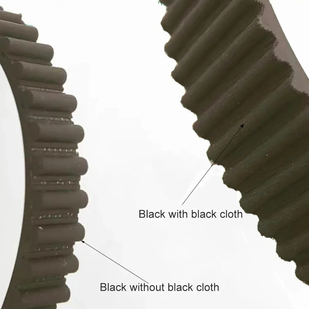 Drive Belt Correa Transmisión Poliuretano PU Negra HTD5M Ancho 8/10/12/15/20/25/30Mm Extremo Abierto Para Máquinas Transportadoras(2Meter,40mm)