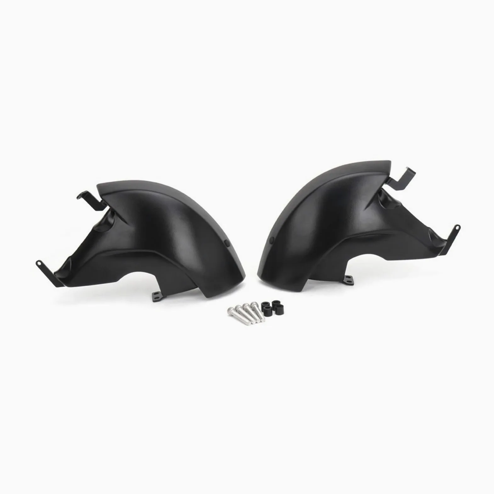 Conducto de Aire Conducto Aire Freno Delantero para YZF-R1 2020 2021 2022 2023 2024 2025. | Kit de refrigeración por aire de pinza de freno negra para motocicleta con carcasa más fría(Black)